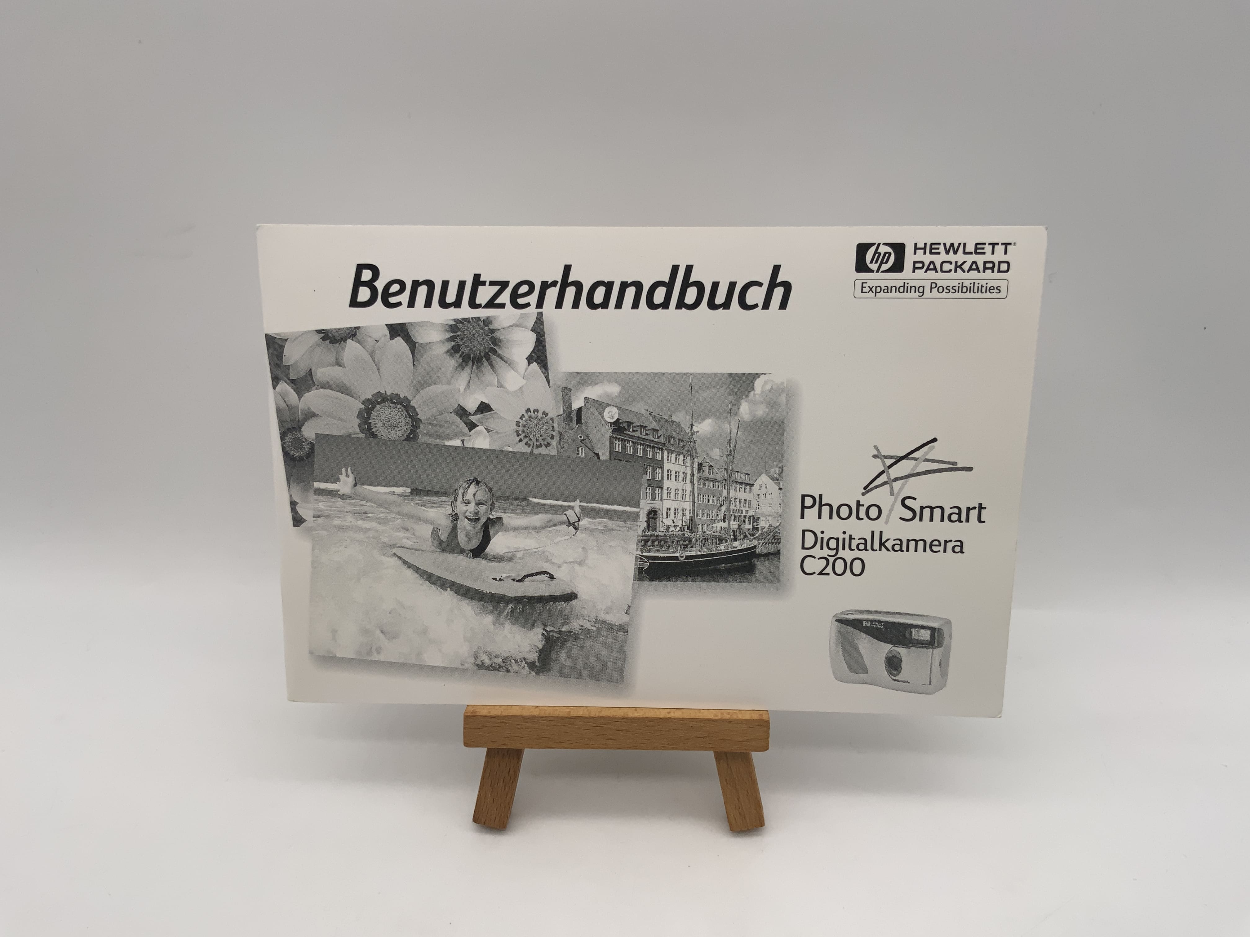 hp Photo Smart C200 Gebrauchsanweisung Bedienungsanleitung Deutsch
