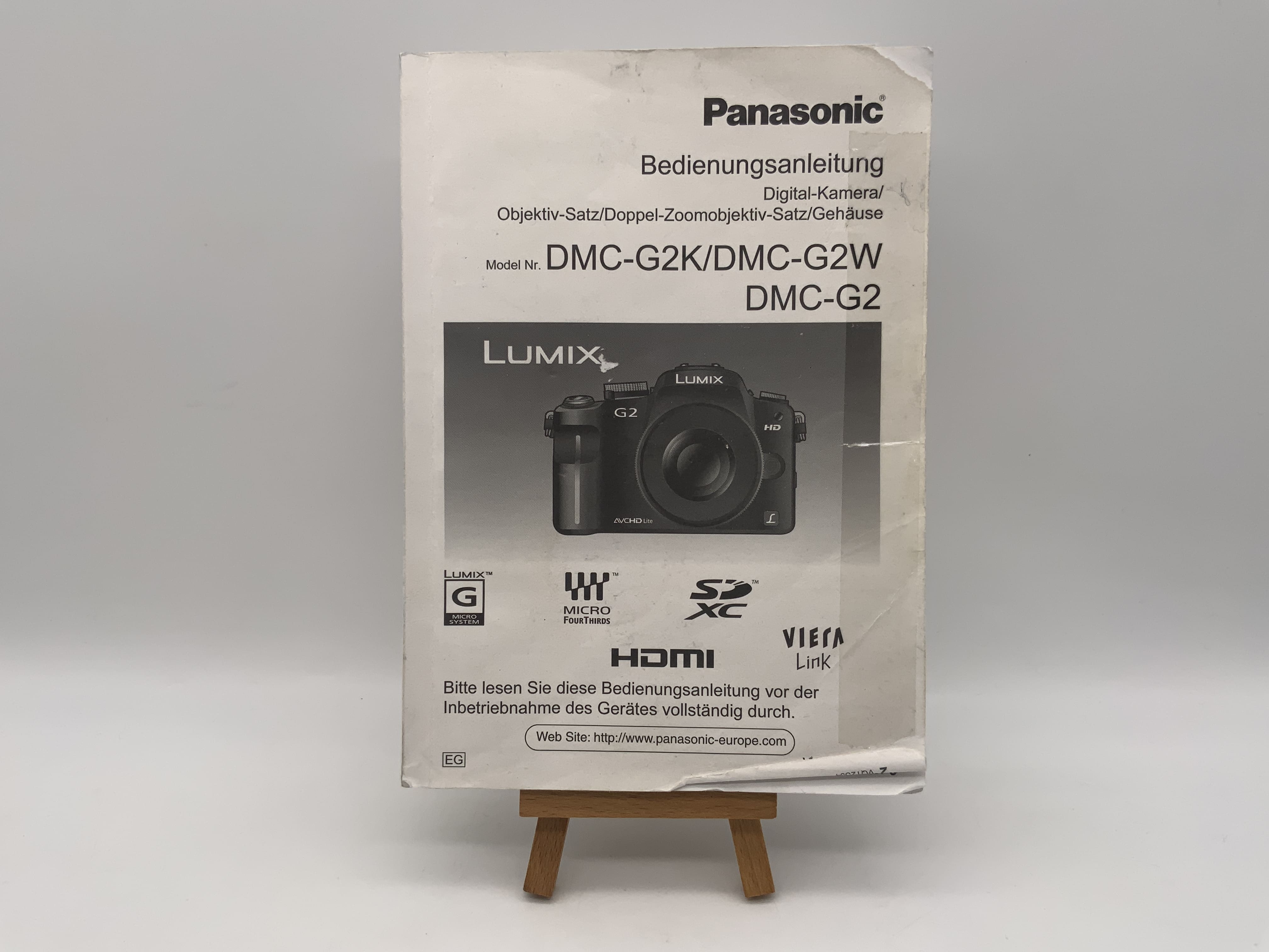Panasonic DMC-G2K DMC-G2W / DMC-G2 Bedienungsanleitung Deutsch