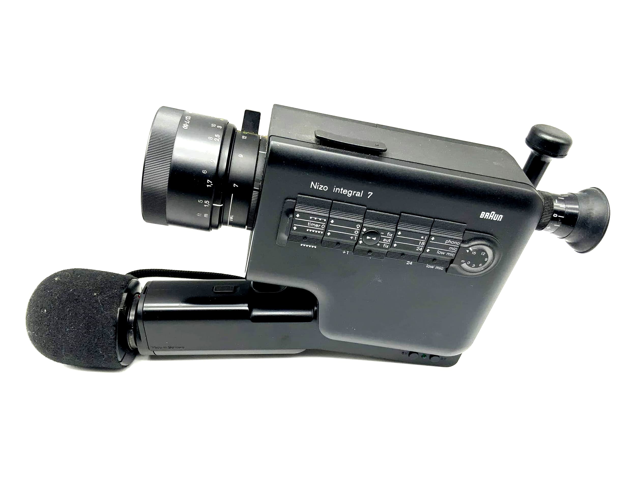 Braun Nizo integral 7 Filmkamera Super 8 Kamera movie camera !Defekt!