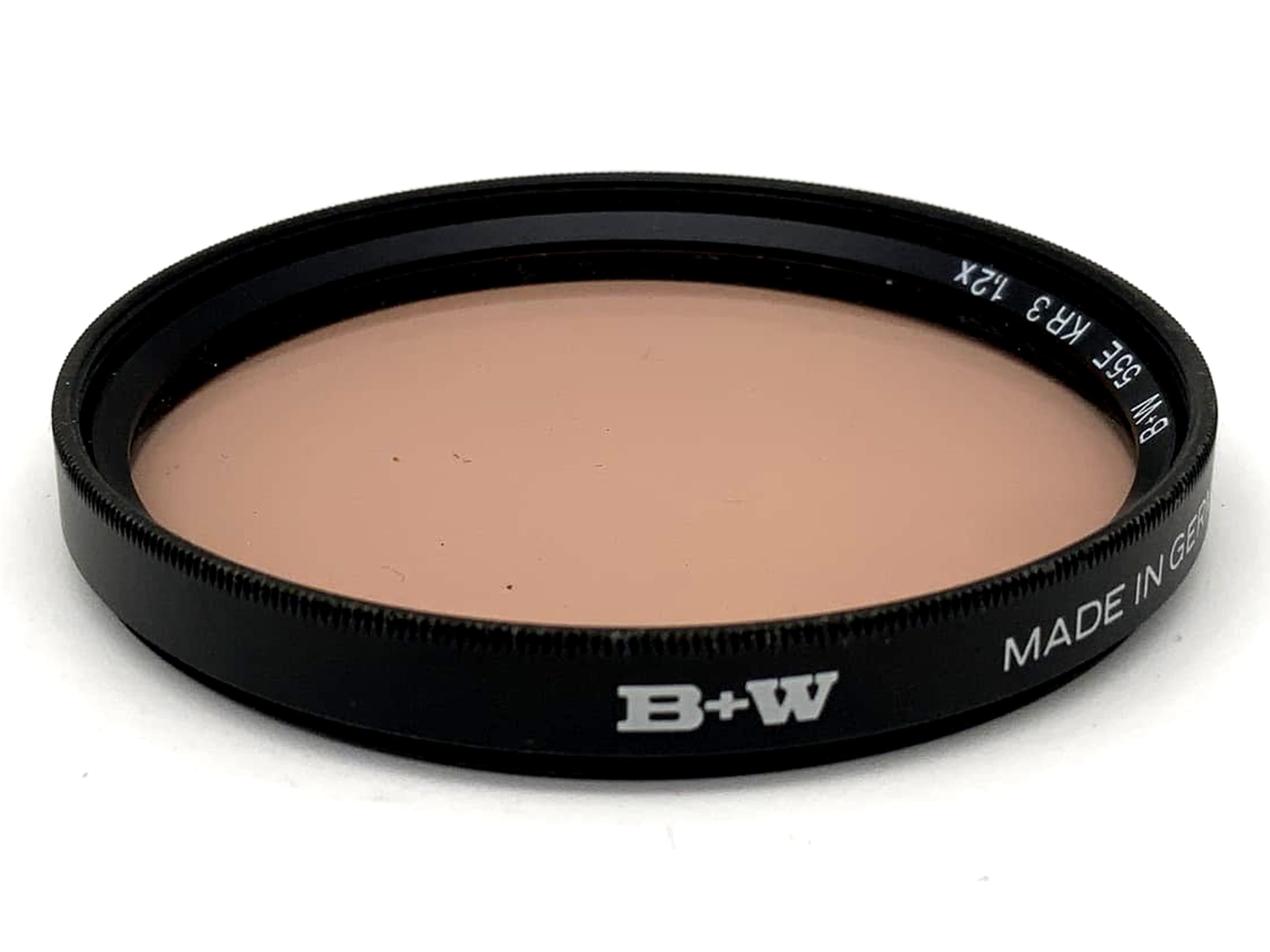 B+W Korrekturfilter 55E KR3 1,2x Filter 55mm Kreisförmig Filtergewinde M55
