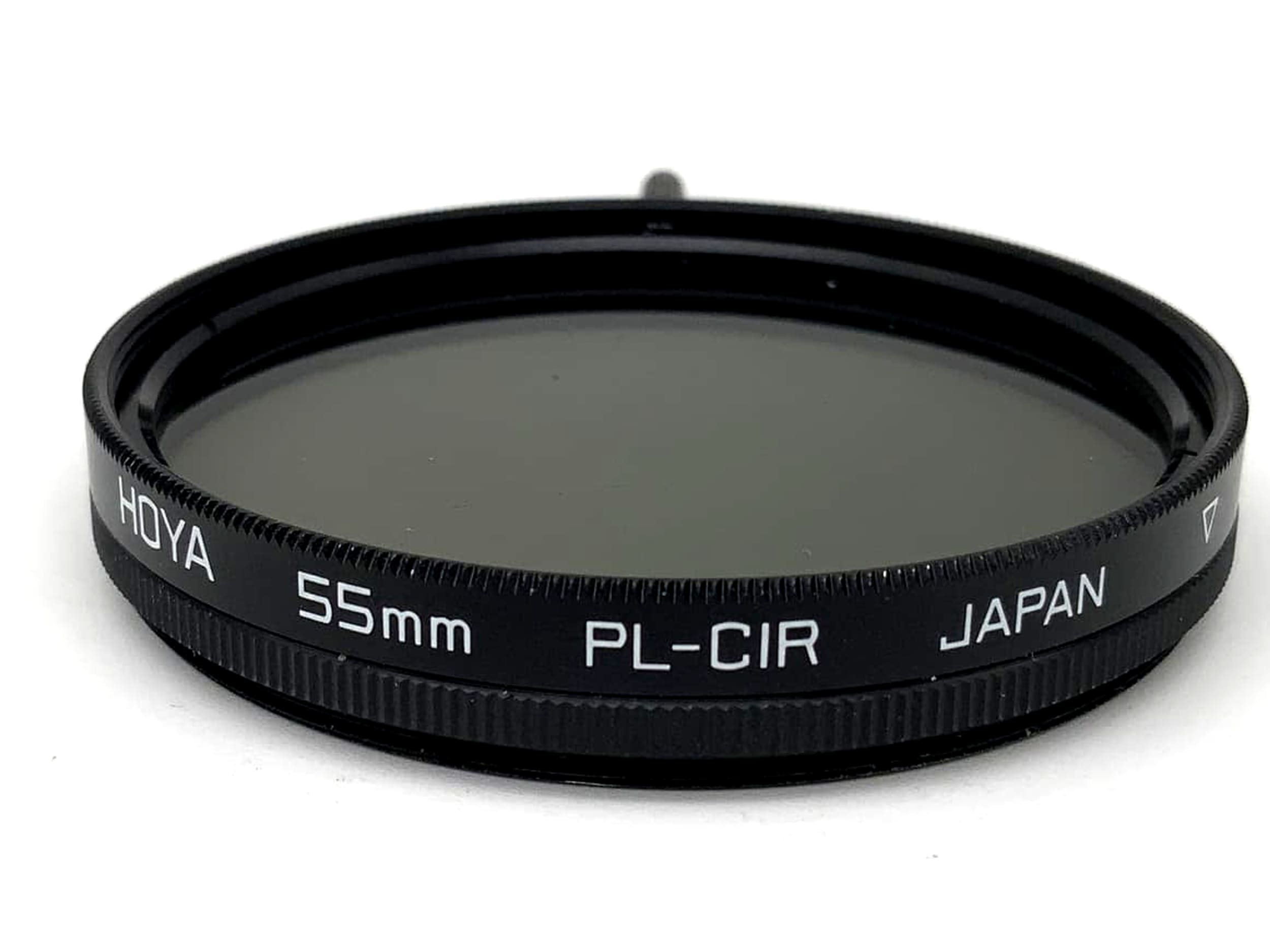 Hoya Polfilter PL-Cir Circular Filter 55mm Kreisförmig Filtergewinde M55