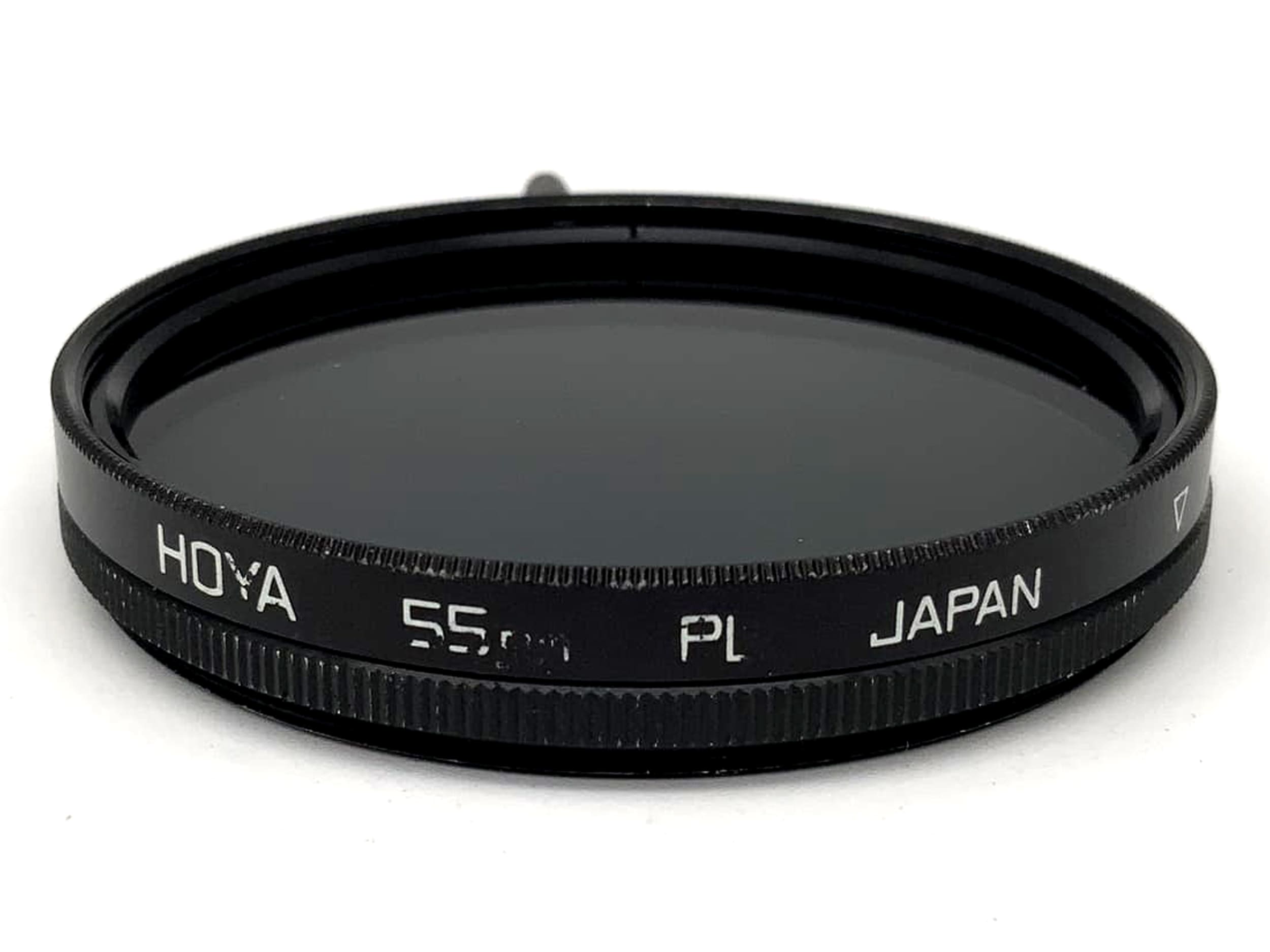 Hoya Polfilter PL Linear Filter 55mm Kreisförmig Filtergewinde M55