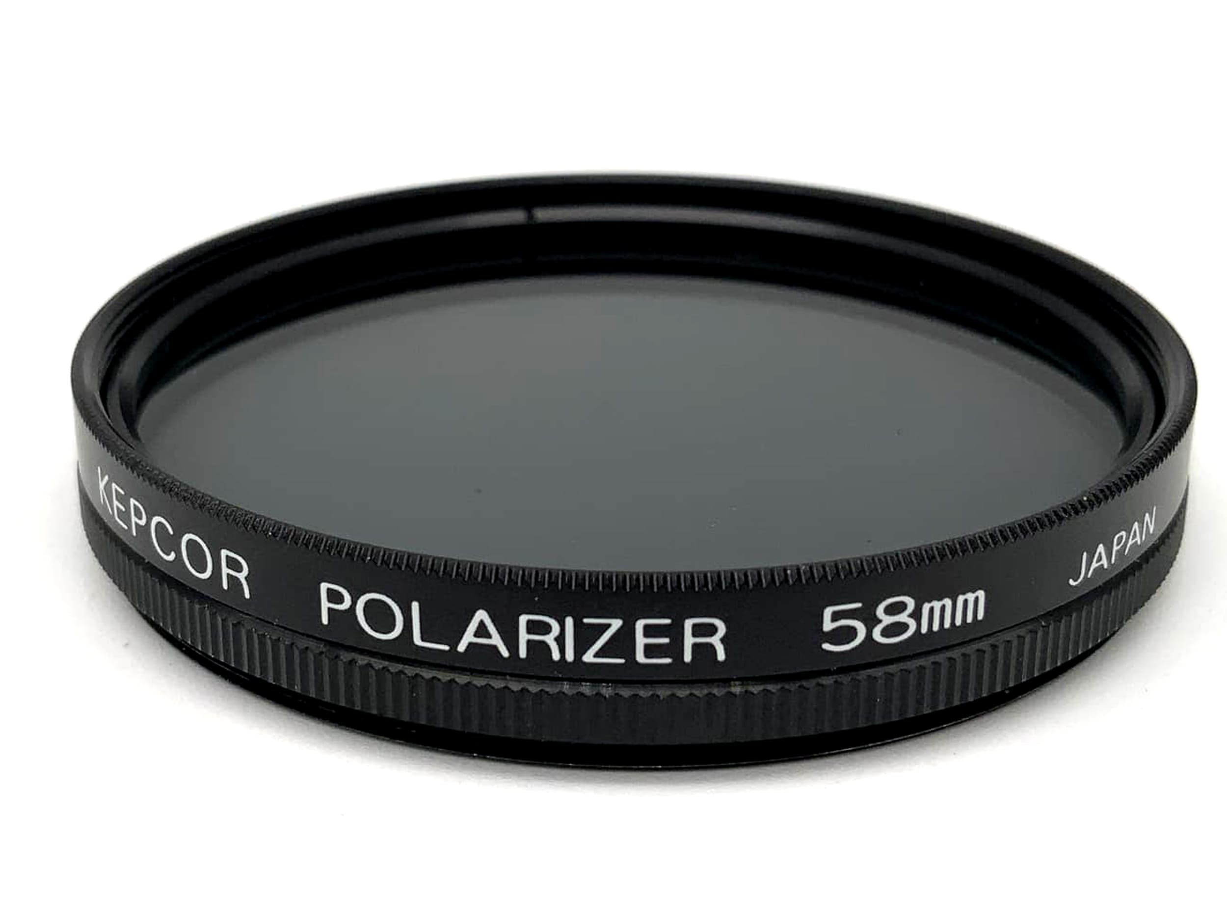 Kepcor Polfilter Polarizer Filter 58mm Kreisförmig Filtergewinde M58