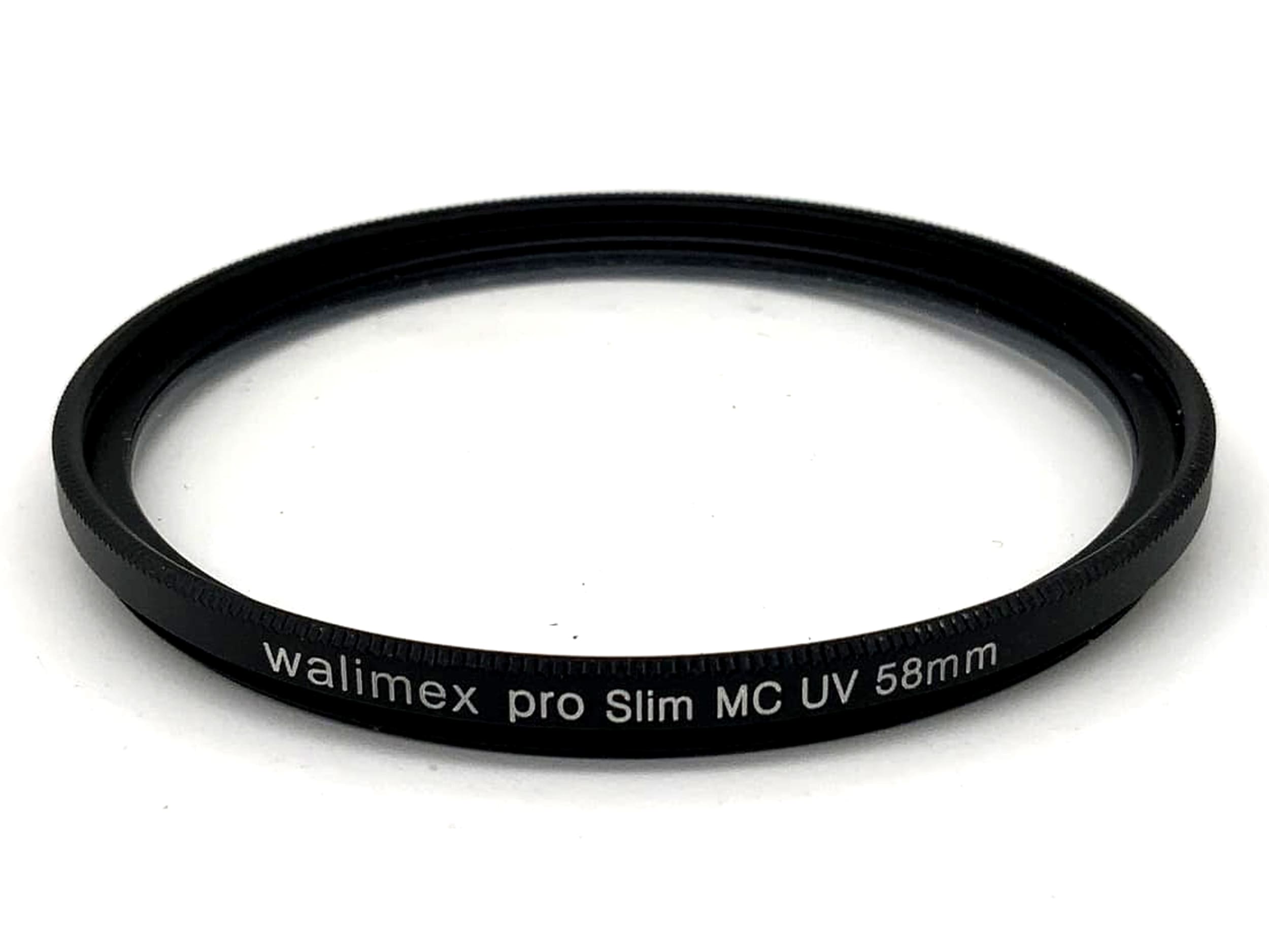 Walimex UV-Filter pro Slim MC UV Filter 58mm Kreisförmig Filtergewinde M58