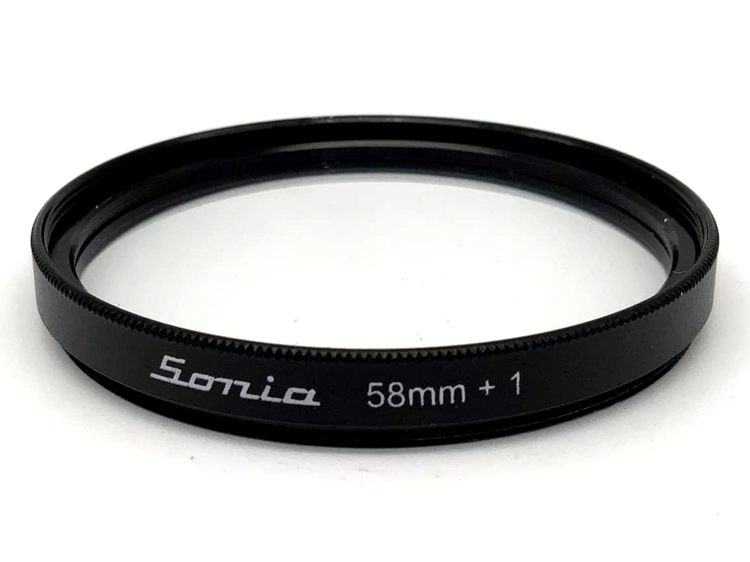 Sonia Nahlinse +1 (Close-Up) Filter 58mm Kreisförmig Filtergewinde M58