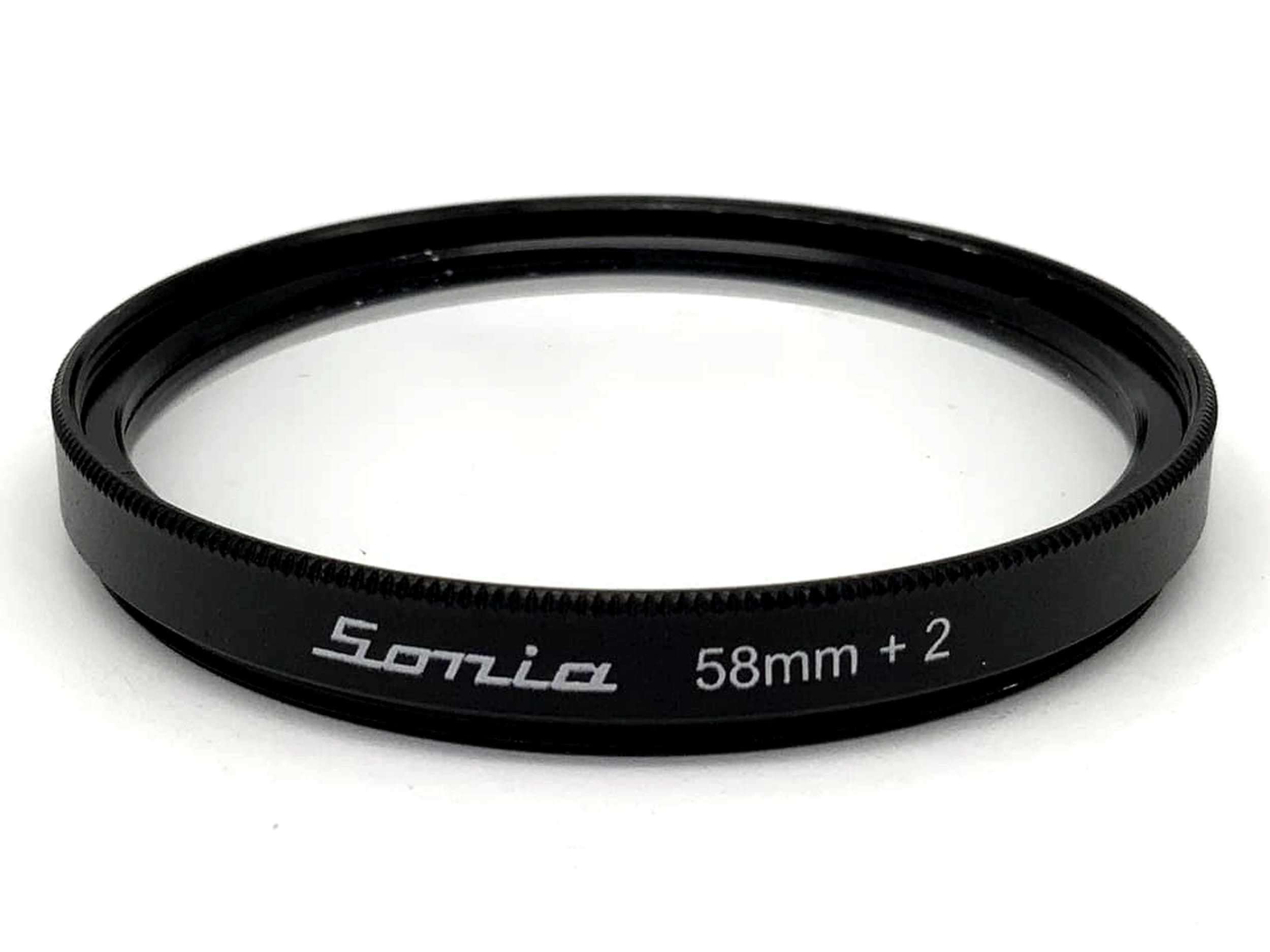Sonia Nahlinse +2 (Close-Up) Filter 58mm Kreisförmig Filtergewinde M58