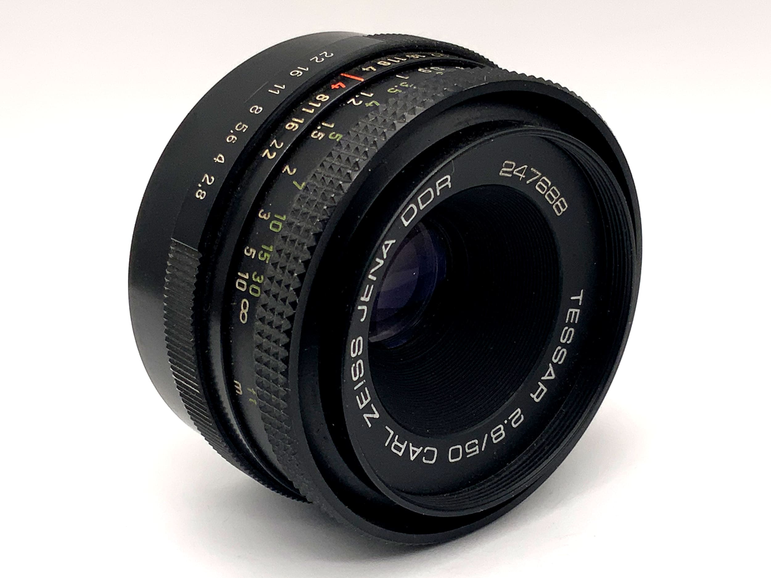 Carl Zeiss 50mm 1:2.8 Objektiv Tessar  Festbrennweite (M42)