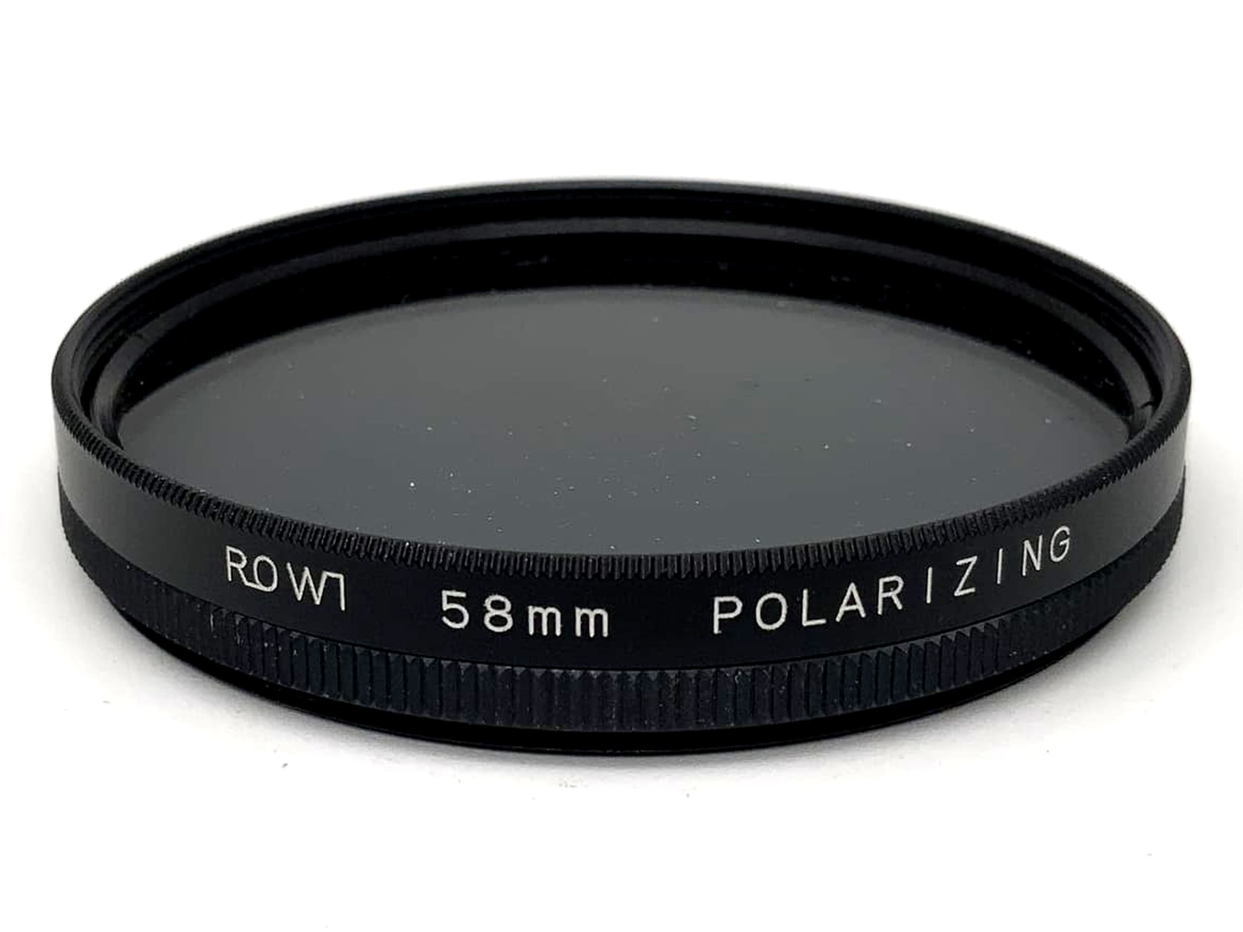 Rowi Polfilter Polarizing Filter 58mm Kreisförmig Filtergewinde M58