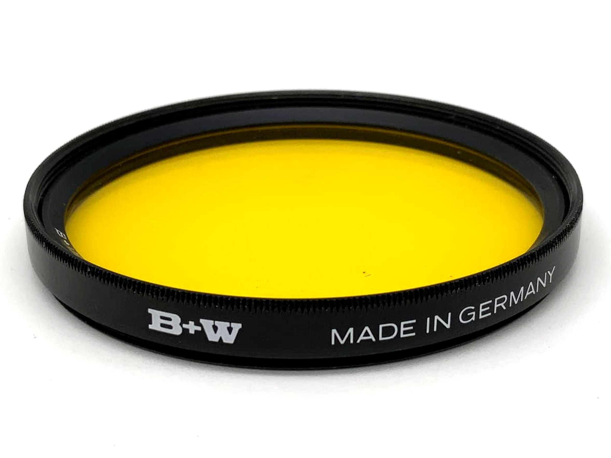 B+W Farbfilter 023 3x Gelb Yellow Filter 58mm Kreisförmig Filtergewinde M58