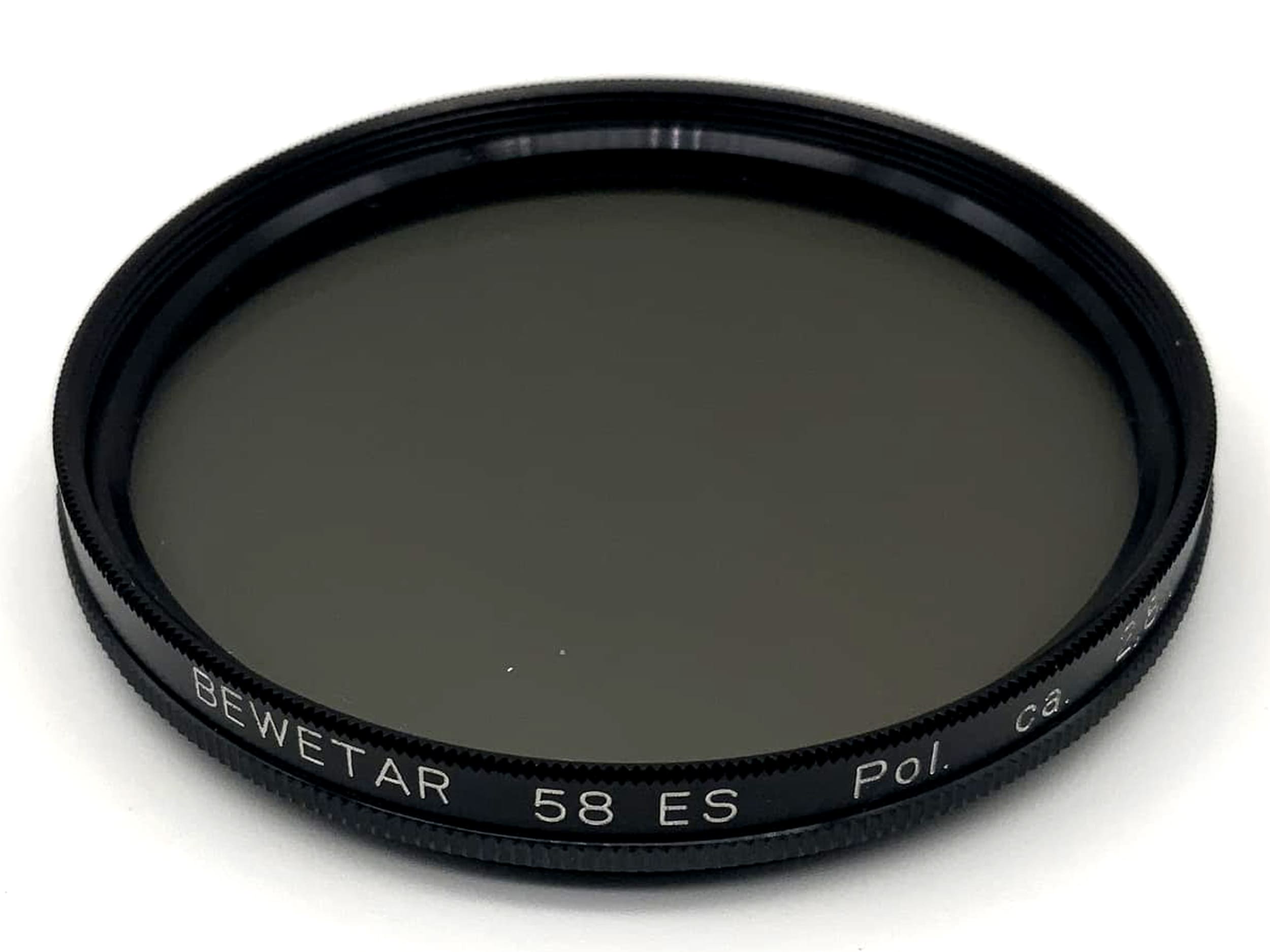 Bewetar Polfilter 58mm Filter ES Pol. ca. 2,8x Kreisförmig Filtergewinde