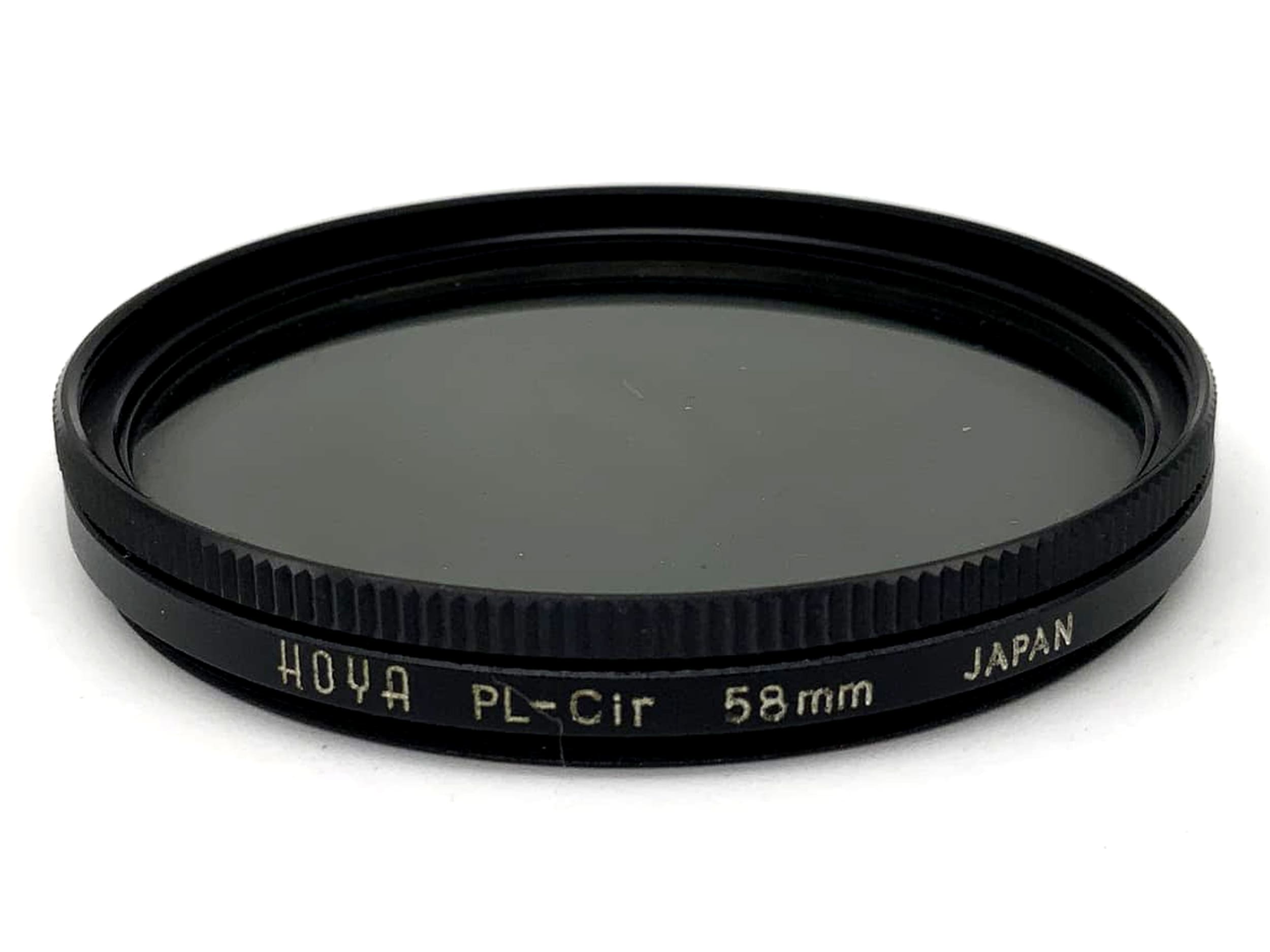 Hoya Polfilter PL-Cir Circular Filter 58mm Kreisförmig Filtergewinde M58