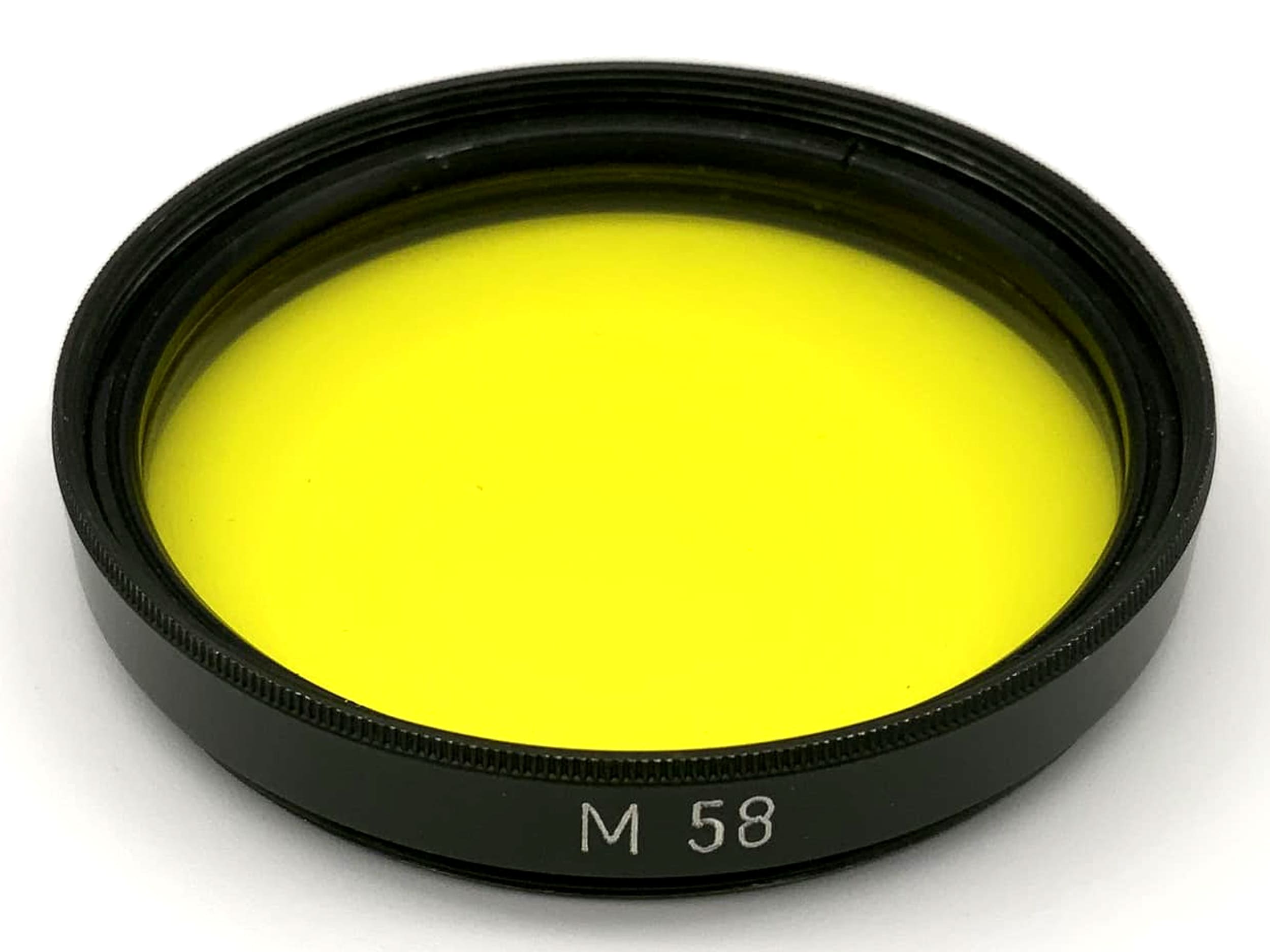 Carl Zeiss Jena Farbfilter 58mm Filter Gelb Kreisförmig Filtergewinde