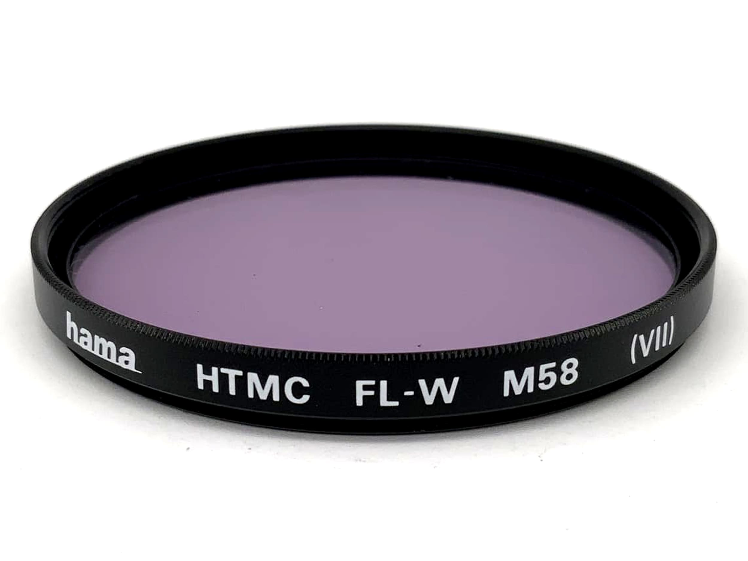 Hama Korrekturfilter HTMC FL-W (VII) Filter 58mm Kreisförmig Filtergewinde M58