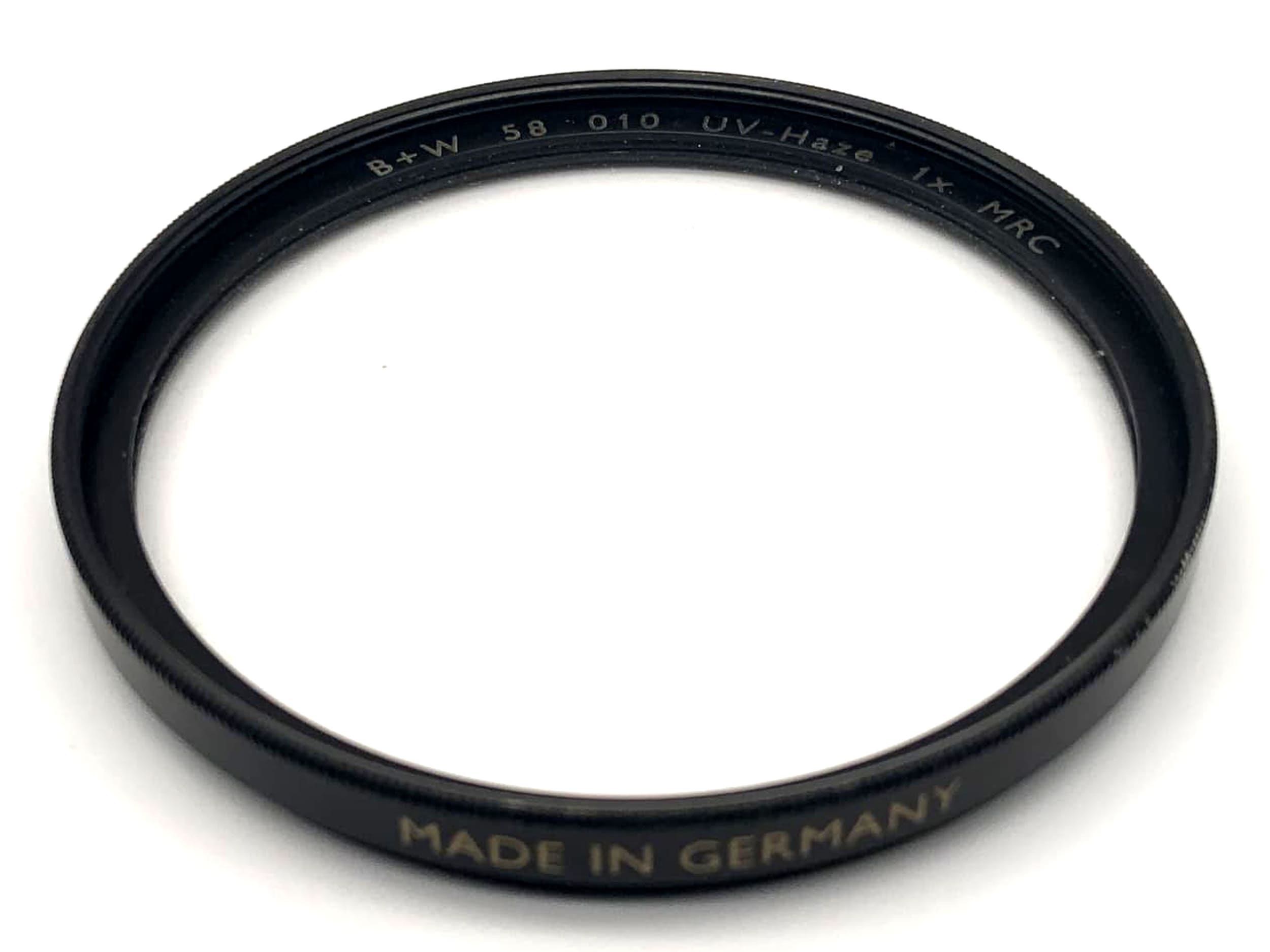 B+W UV-Filter 58mm Filter 010 UV-Haze 1x MRC Kreisförmig Filtergewinde
