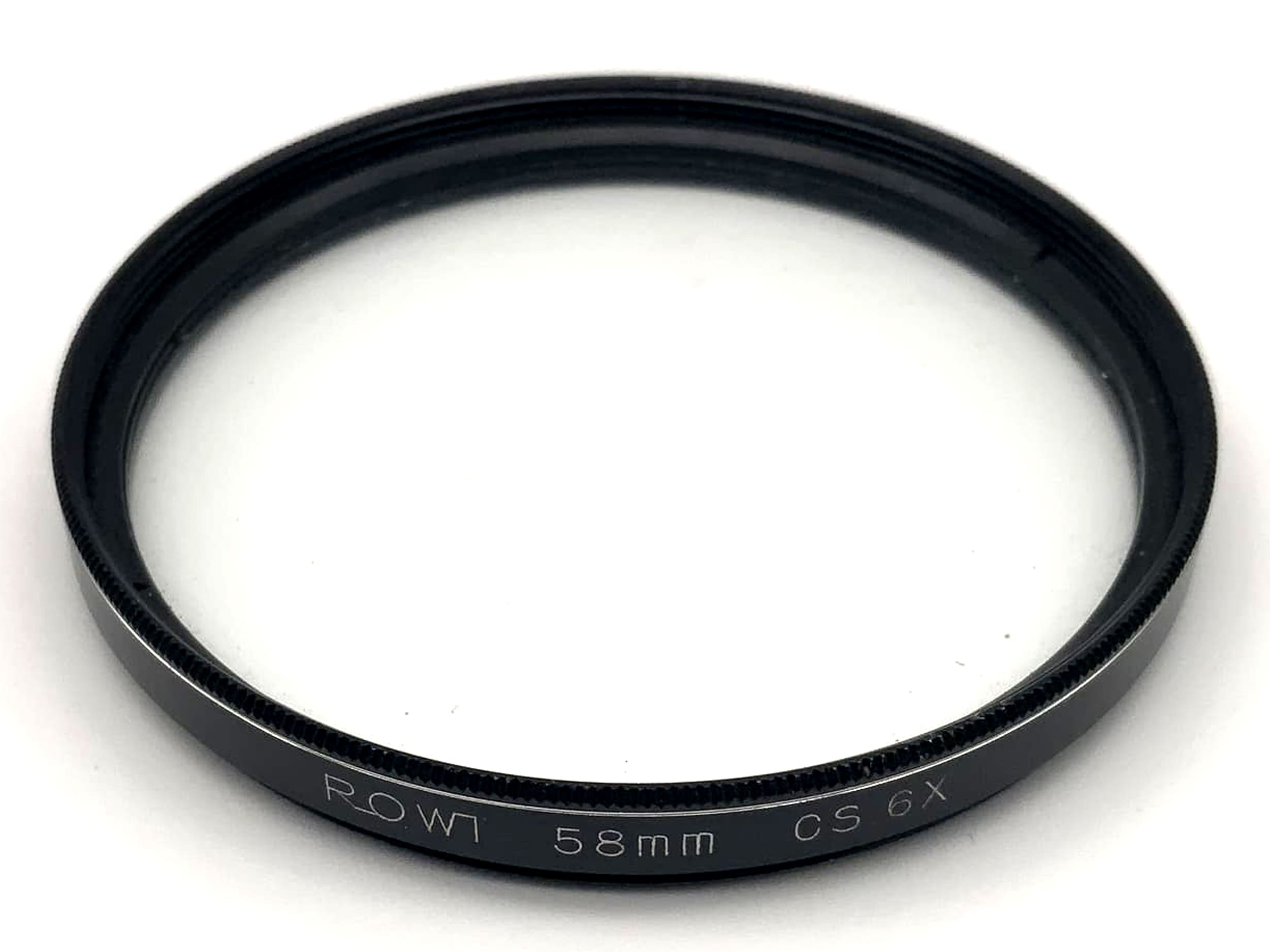 Rowi Kreuzfilter 58mm Filter CS 6x Cross Kreisförmig Filtergewinde