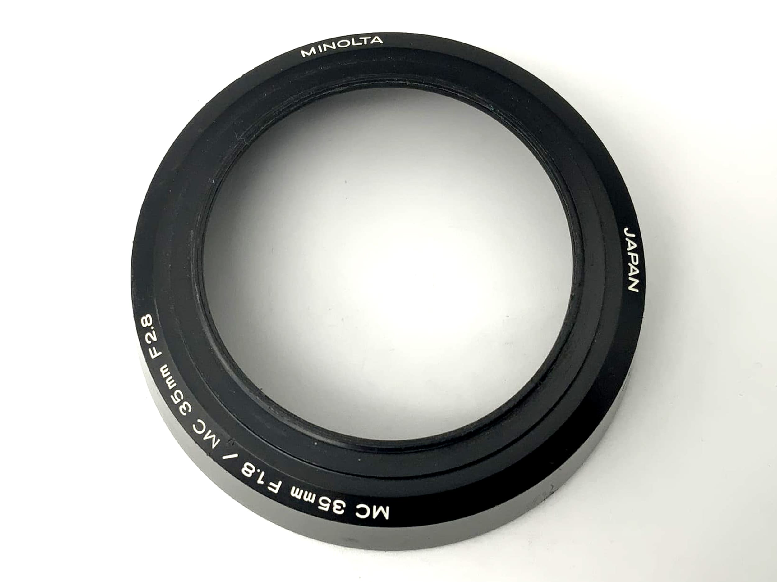Minolta MC 35mm F1.8 / MC 35mm F2.8 Gegenlichtblende