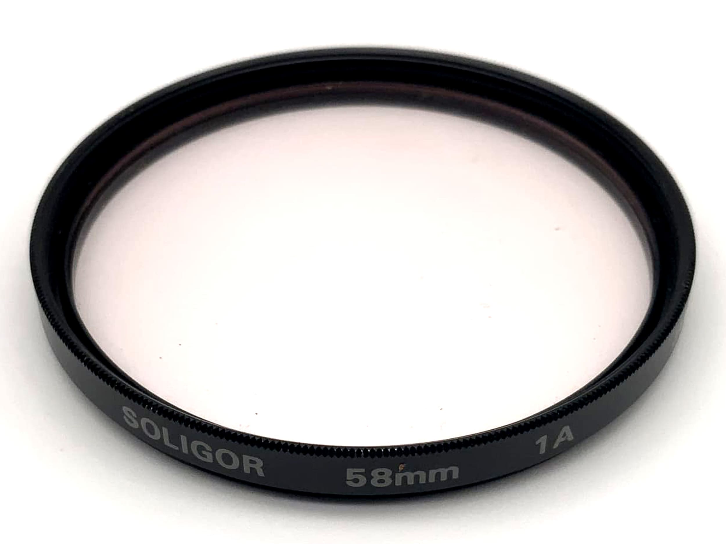 Soligor Skylight 58mm Filter 1A Kreisförmig Filtergewinde