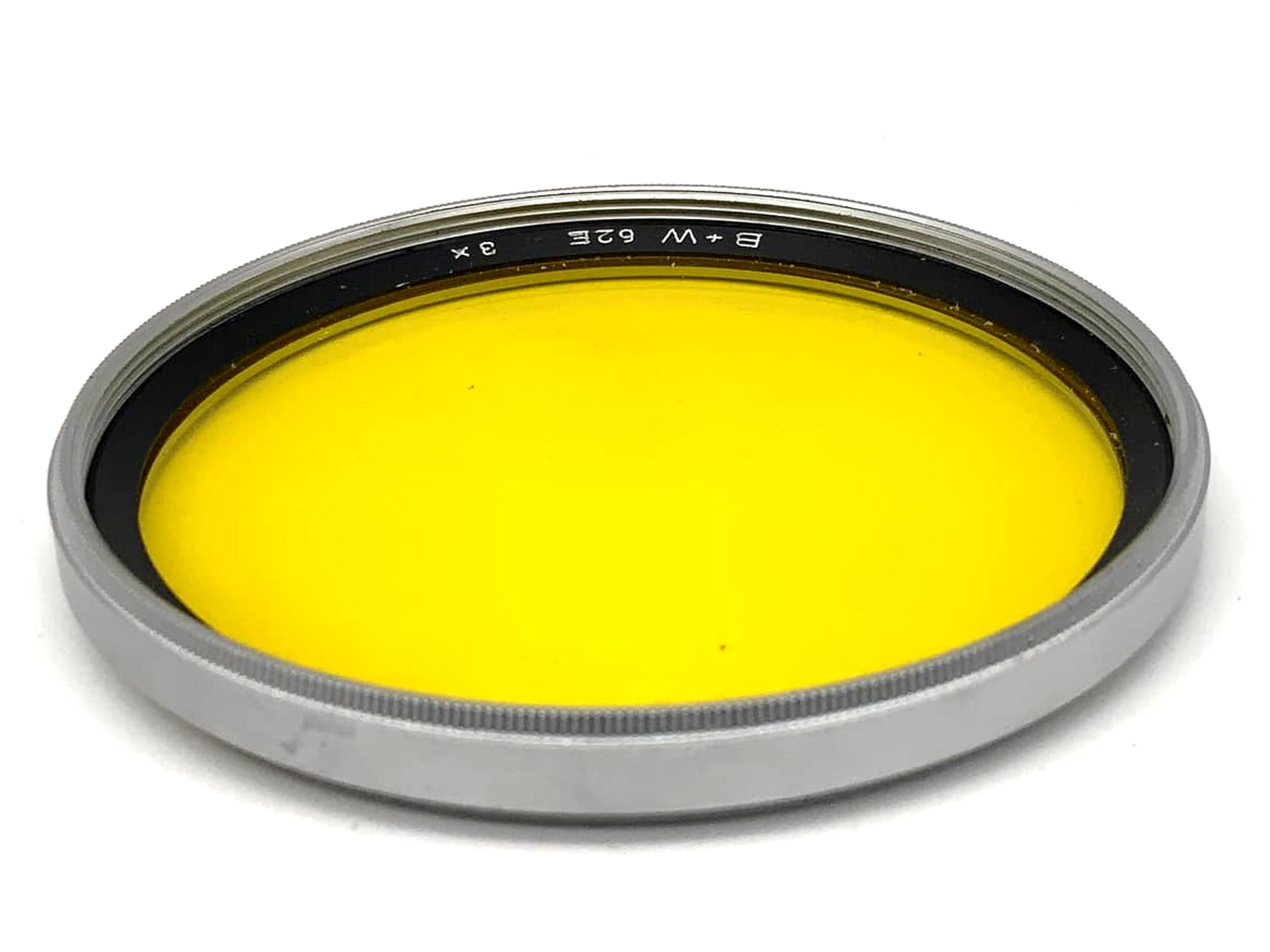 B+W Farbfilter 3x Gelb Yellow Filter 62mm Kreisförmig Filtergewinde M62