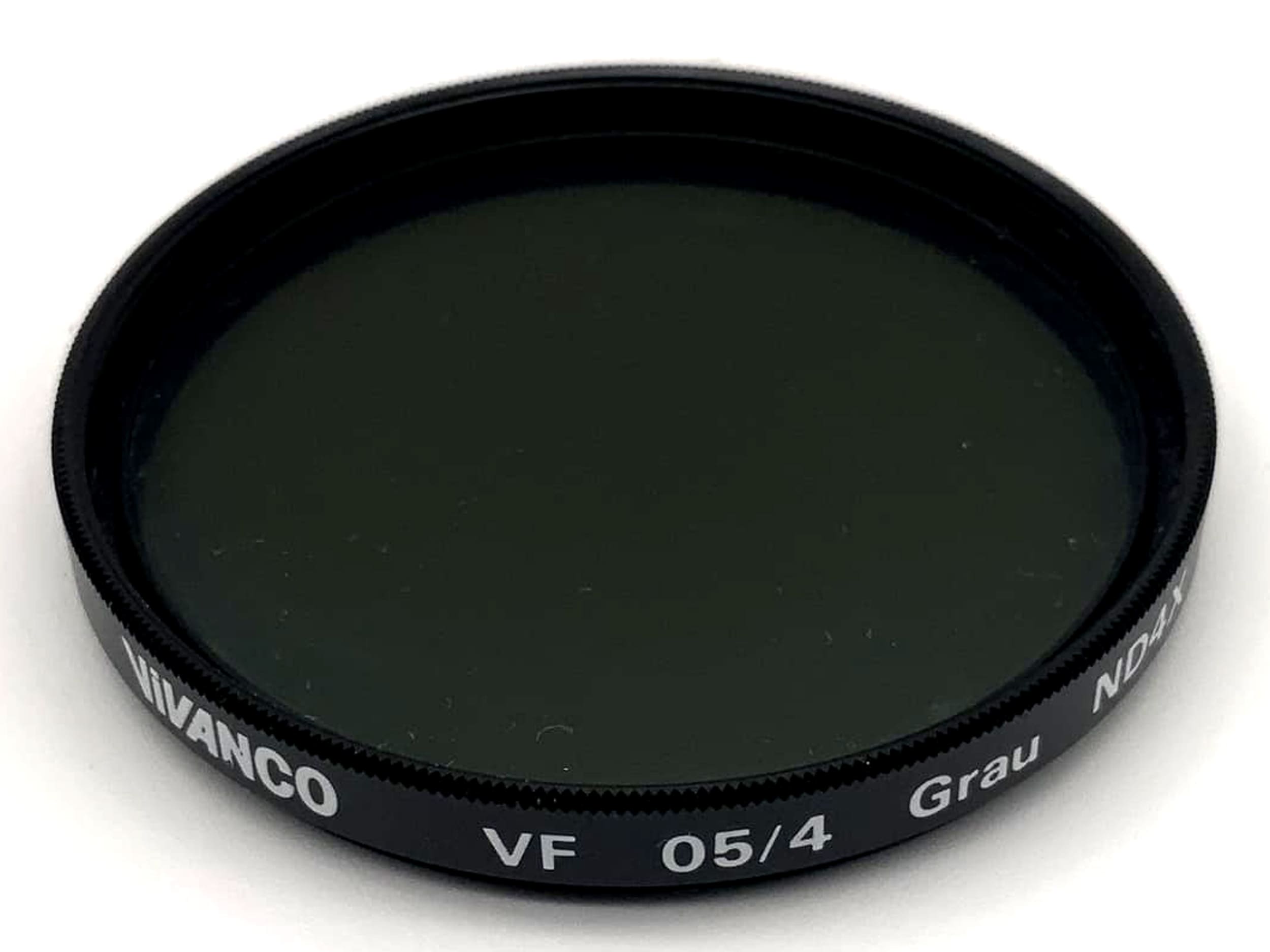 Vivanco Graufilter 49mm Filter Grau VF 05/4 ND4X Kreisförmig Filtergewinde