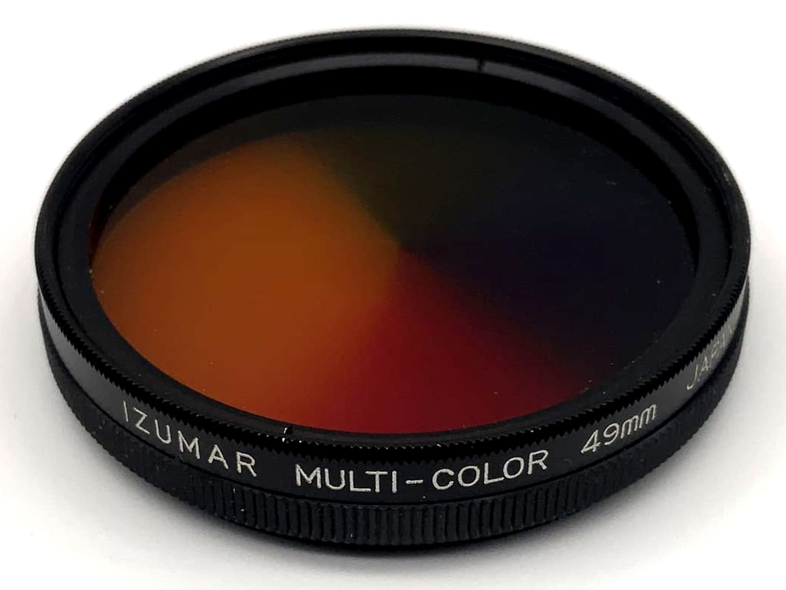 Izumar Farbfilter 49mm Filter Regenbogen Multi-Color Mehrfarbig Filtergewinde
