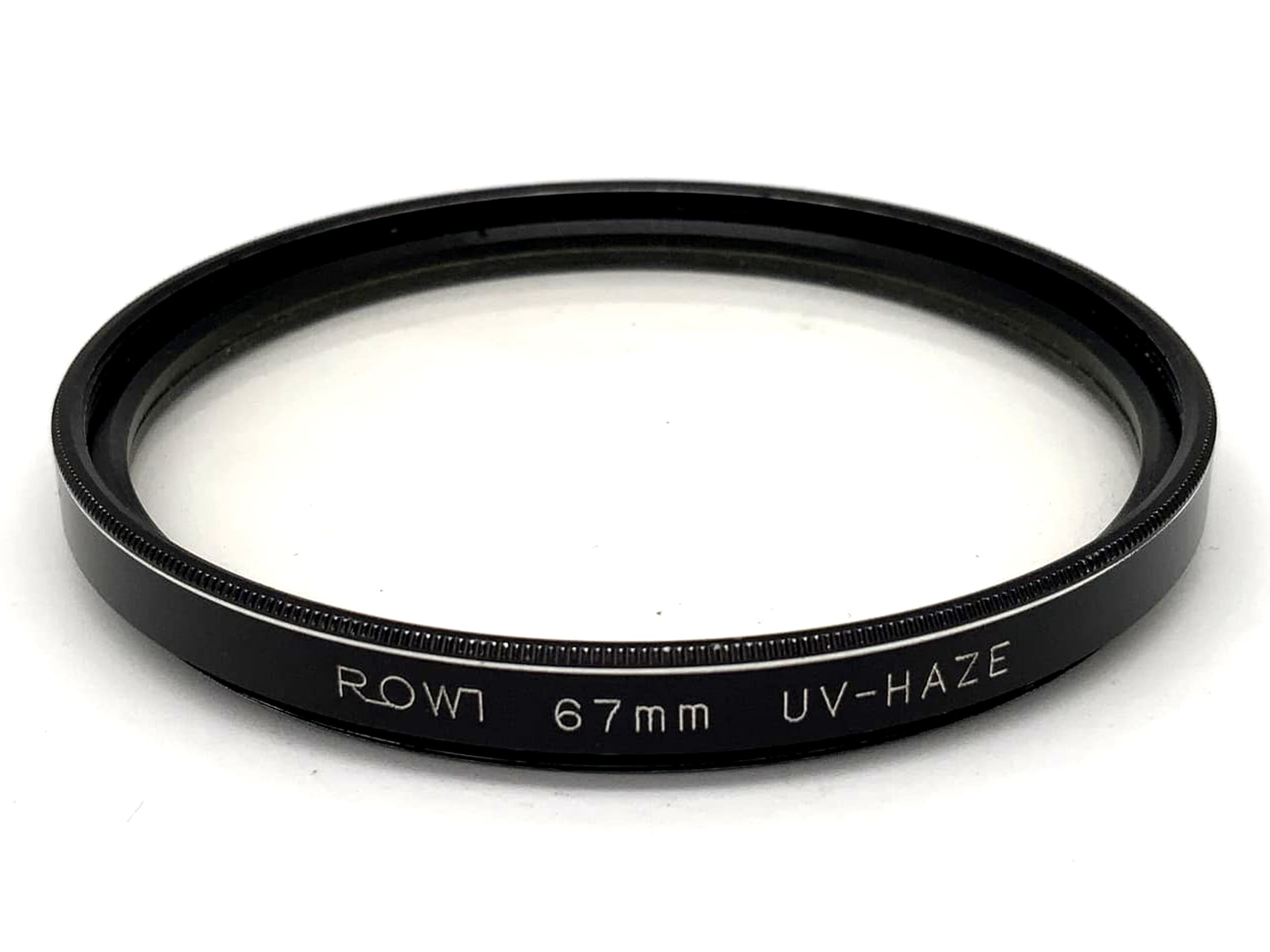 Rowi UV-Filter UV-Haze Filter 67mm Kreisförmig Filtergewinde M67