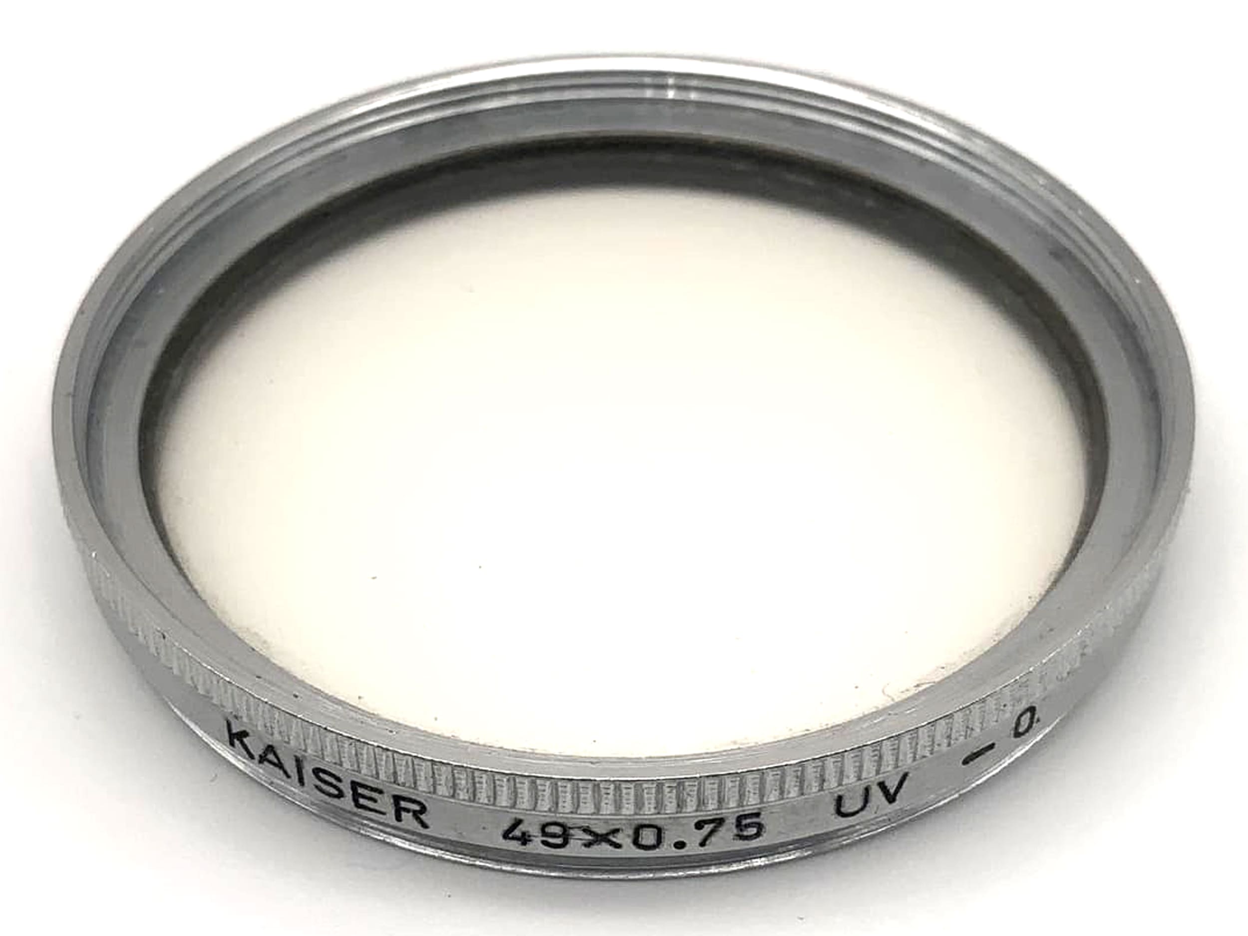 Kaiser UV-Filter 49mm Filter 49x0,75 UV -0 Kreisförmig Filtergewinde