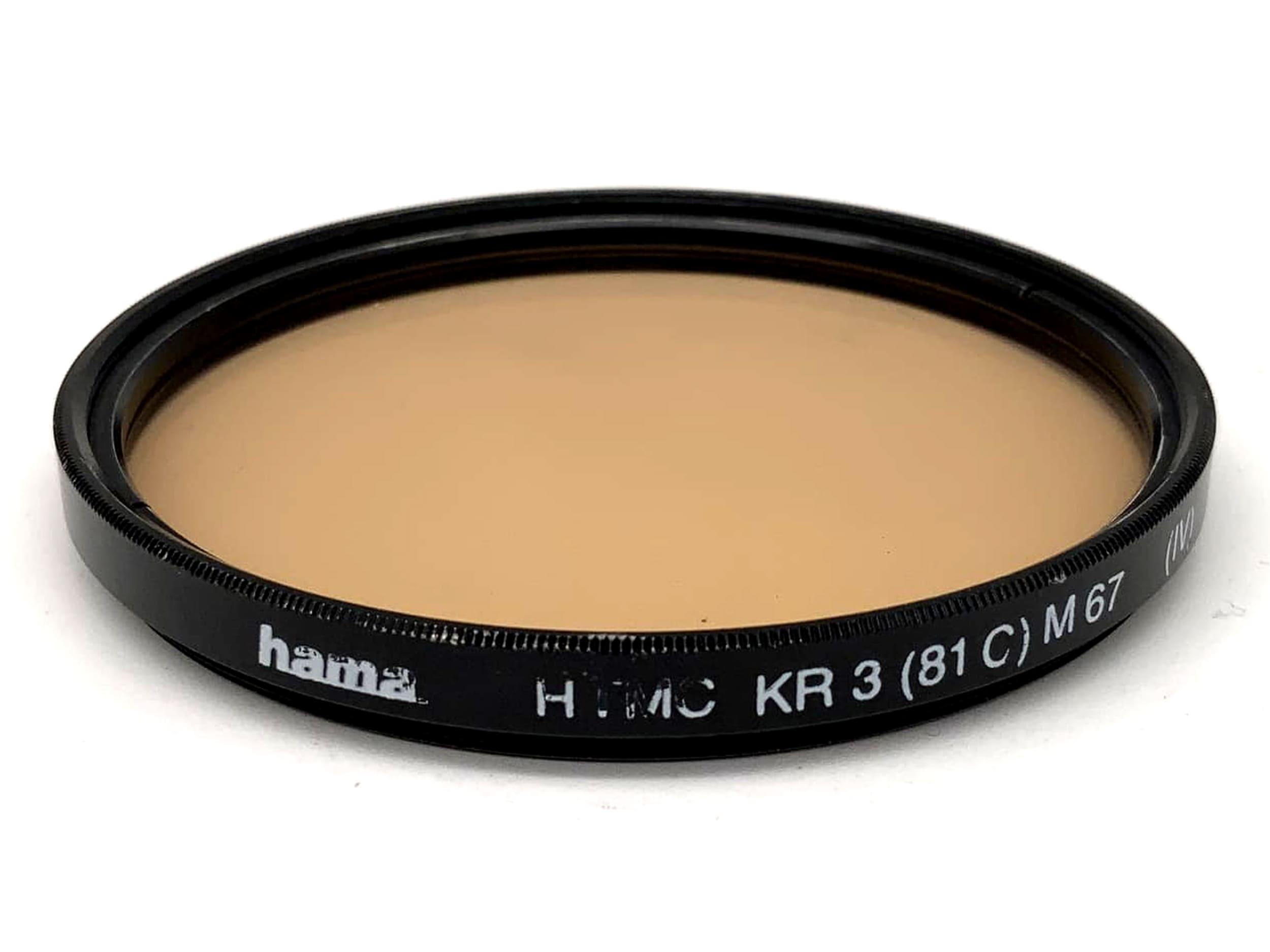 Hama Korrekturfilter HTMC KR3(81C) (IV) Filter 67mm Kreisförmig M67