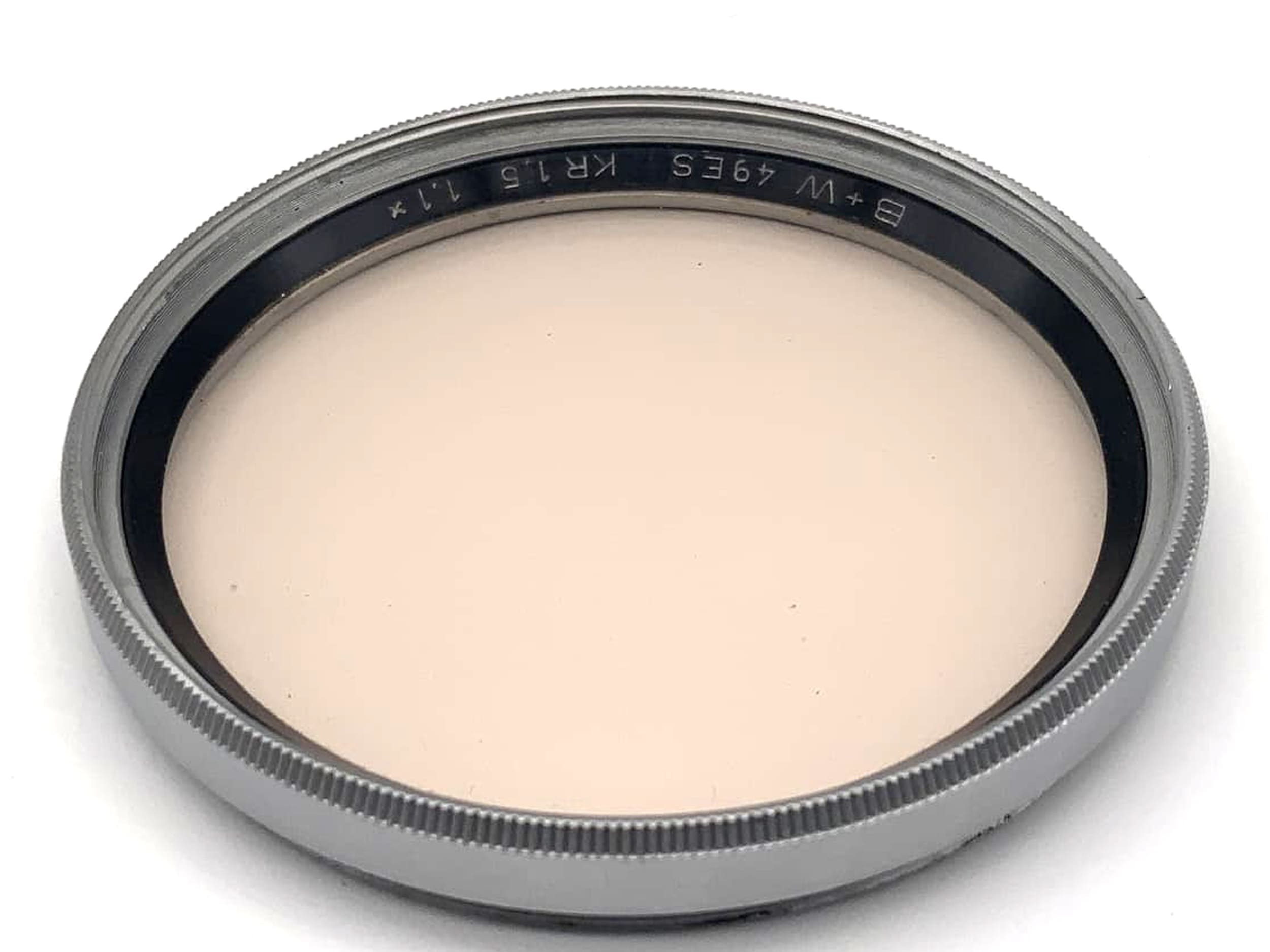 B+W Korrektur 49mm Filter KR 1,5 1,1x silber Kreisförmig Filtergewinde