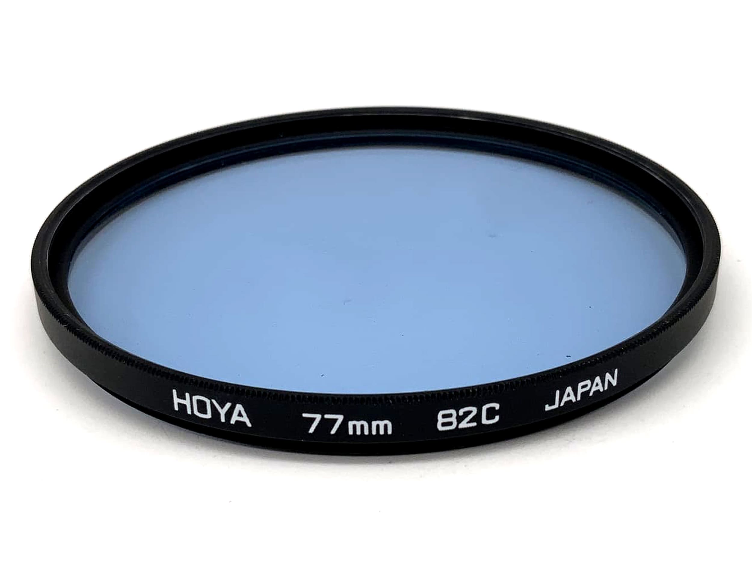 Hoya Farbfilter 82C Blau Blue Filter 77mm Kreisförmig Filtergewinde M77