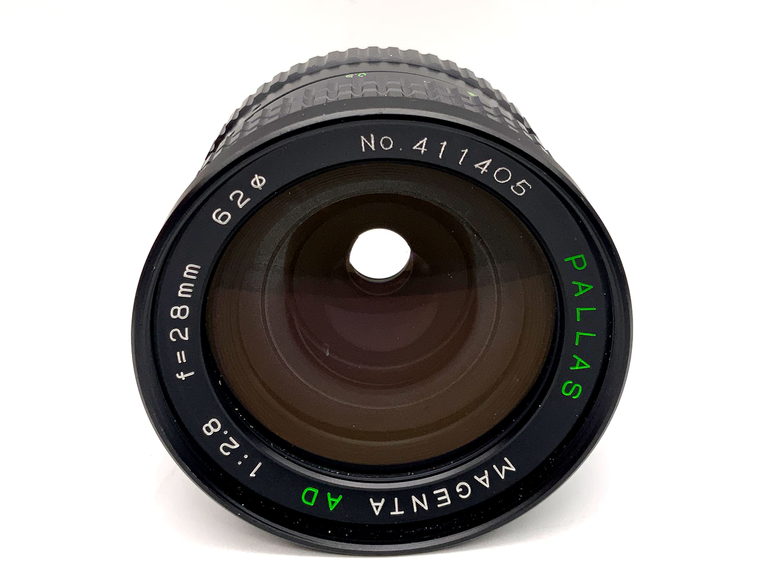 Pallas 28mm 1:2.8 Objektiv Magenta AD Festbrennweite (Pentax K)