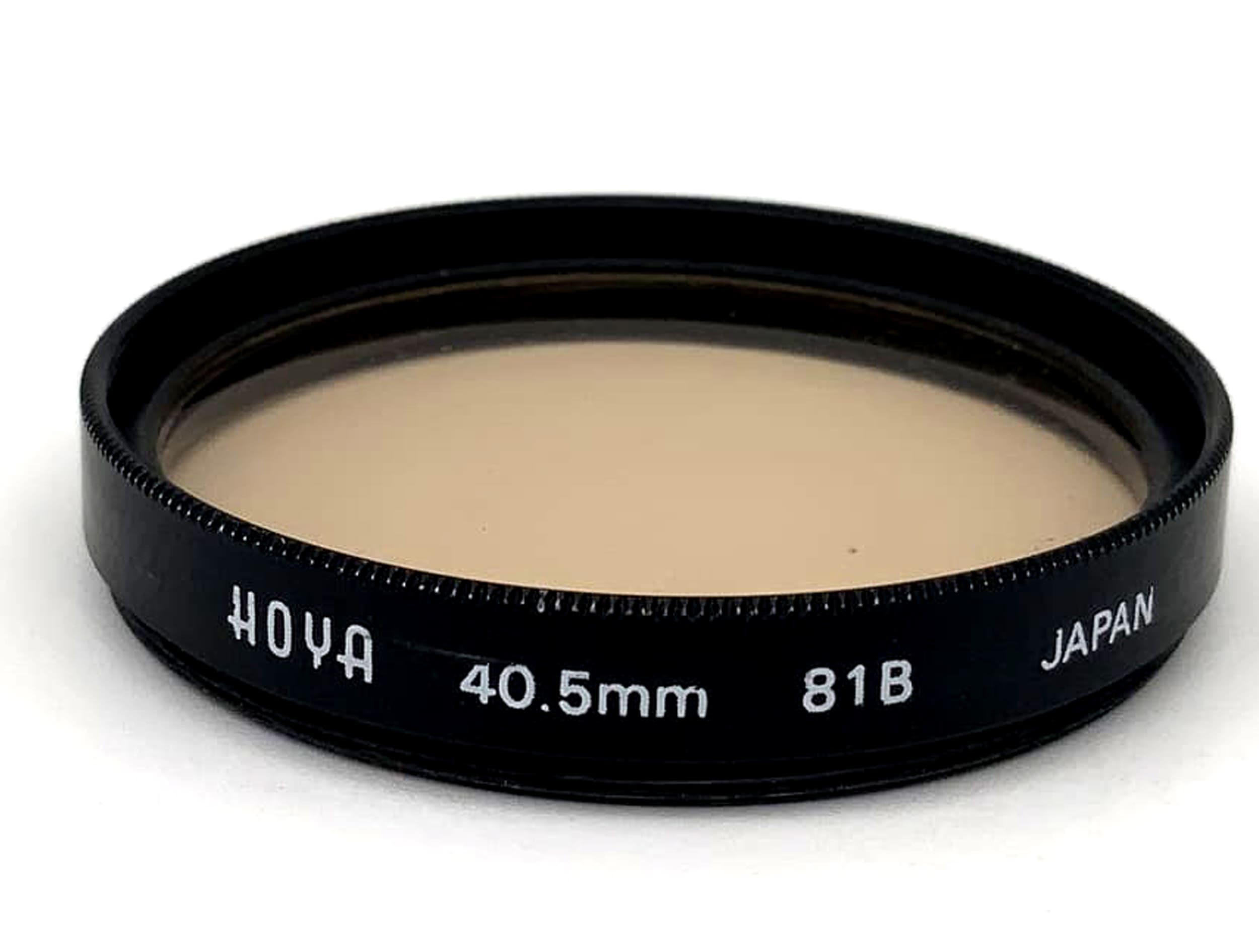 Hoya Korrekturfilter 81B Filter 40,5mm Kreisförmig Filtergewinde M40