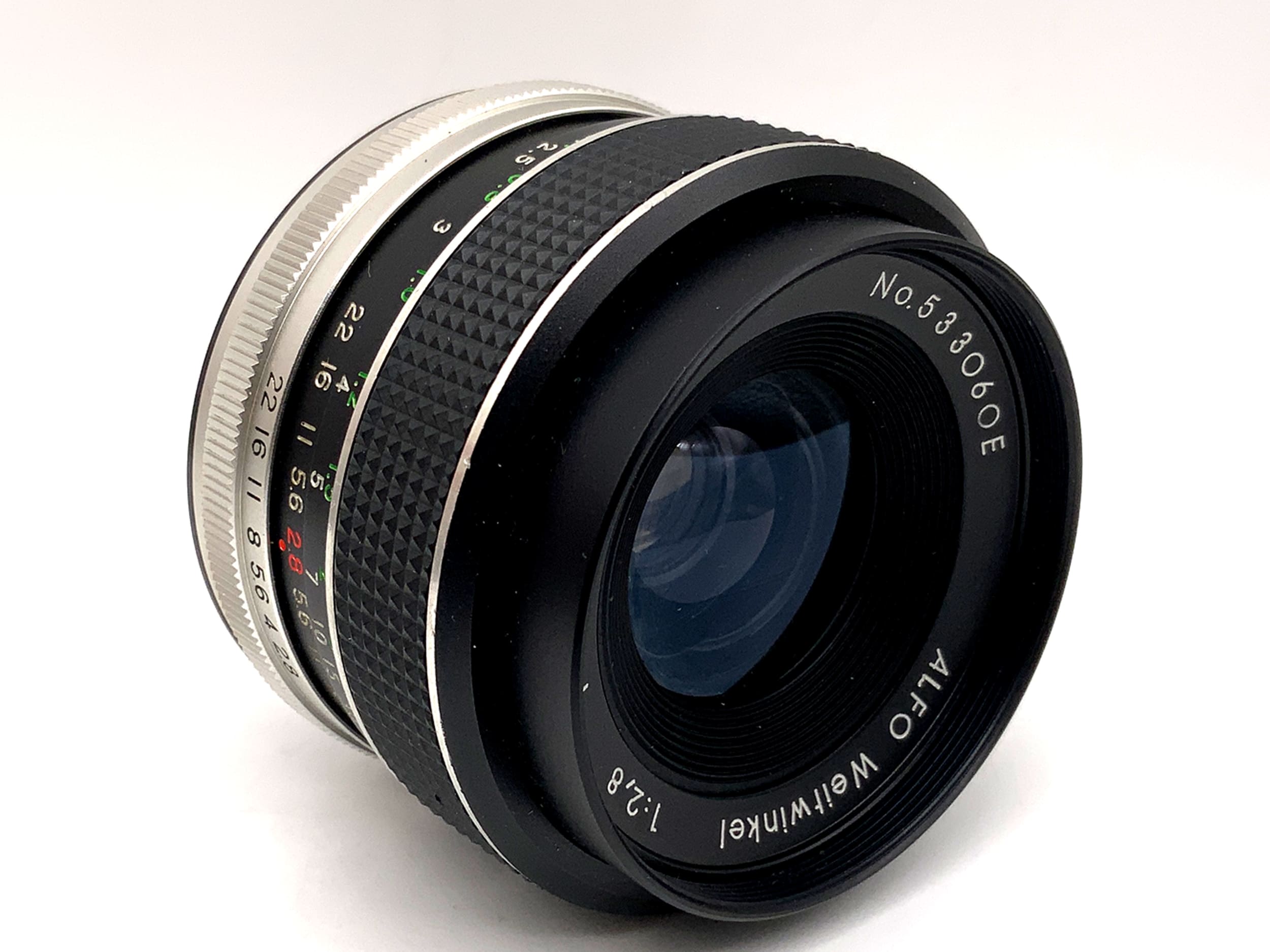 Alfo 35mm 1:2.8 Objektiv Auto Weitwinkel Festbrennweite (M42)