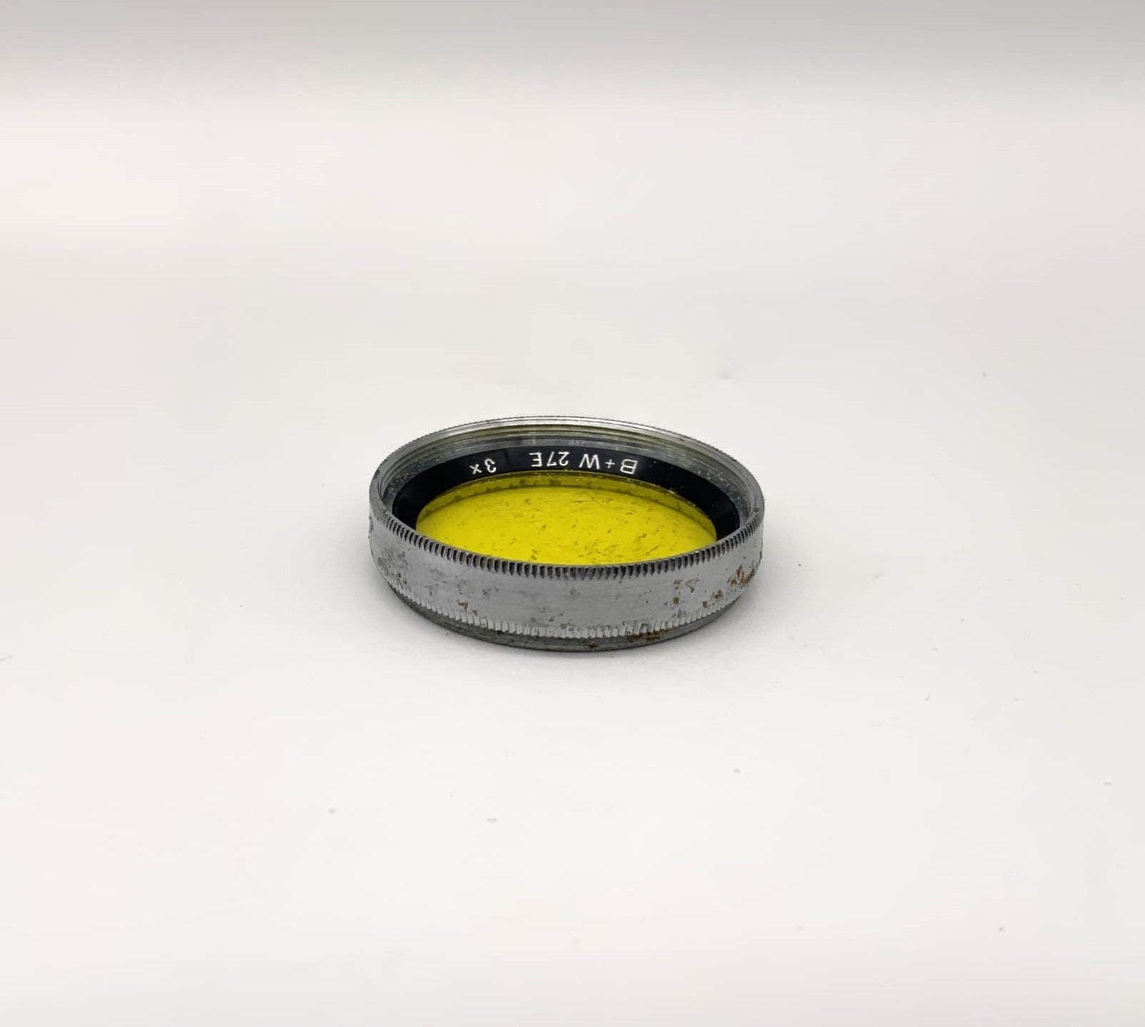B+W Farbfilter 3x Gelb Yellow Filter 27mm Kreisförmig Filtergewinde M27