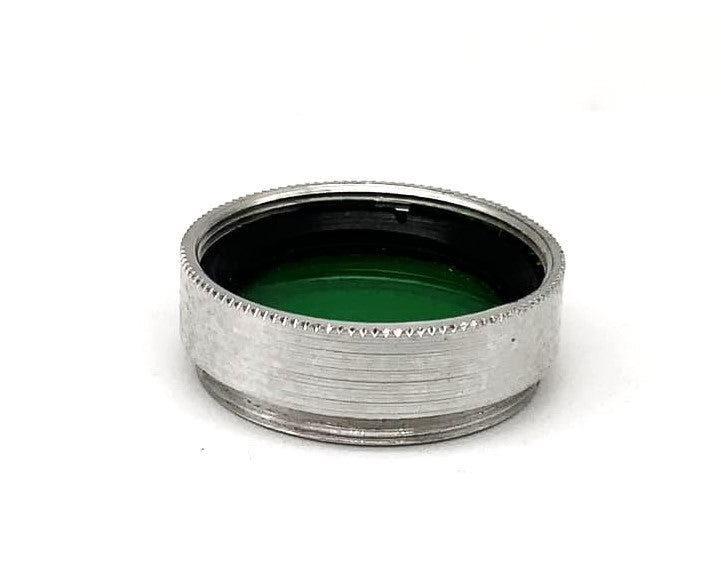 Arnz Jena Farbfilter Grün Green silber Filter 18mm Kreisförmig M18