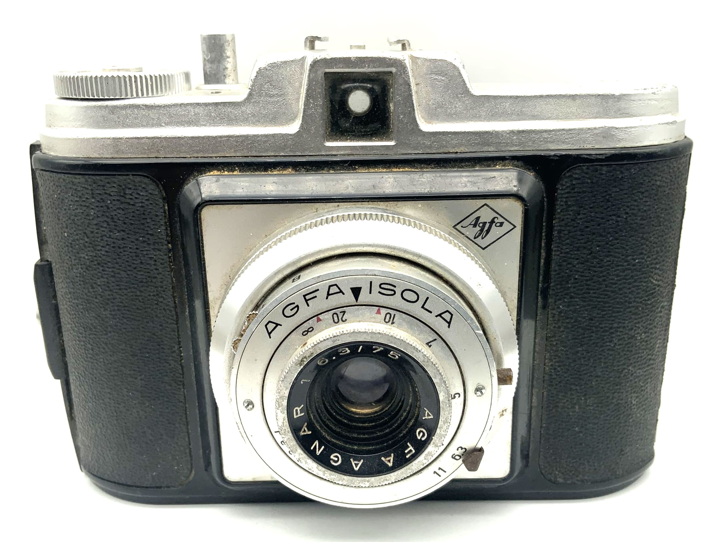 Agfa Isola Sucherkamera mit Agnar 1:6.3/75 Kompaktkamera Analogkamera