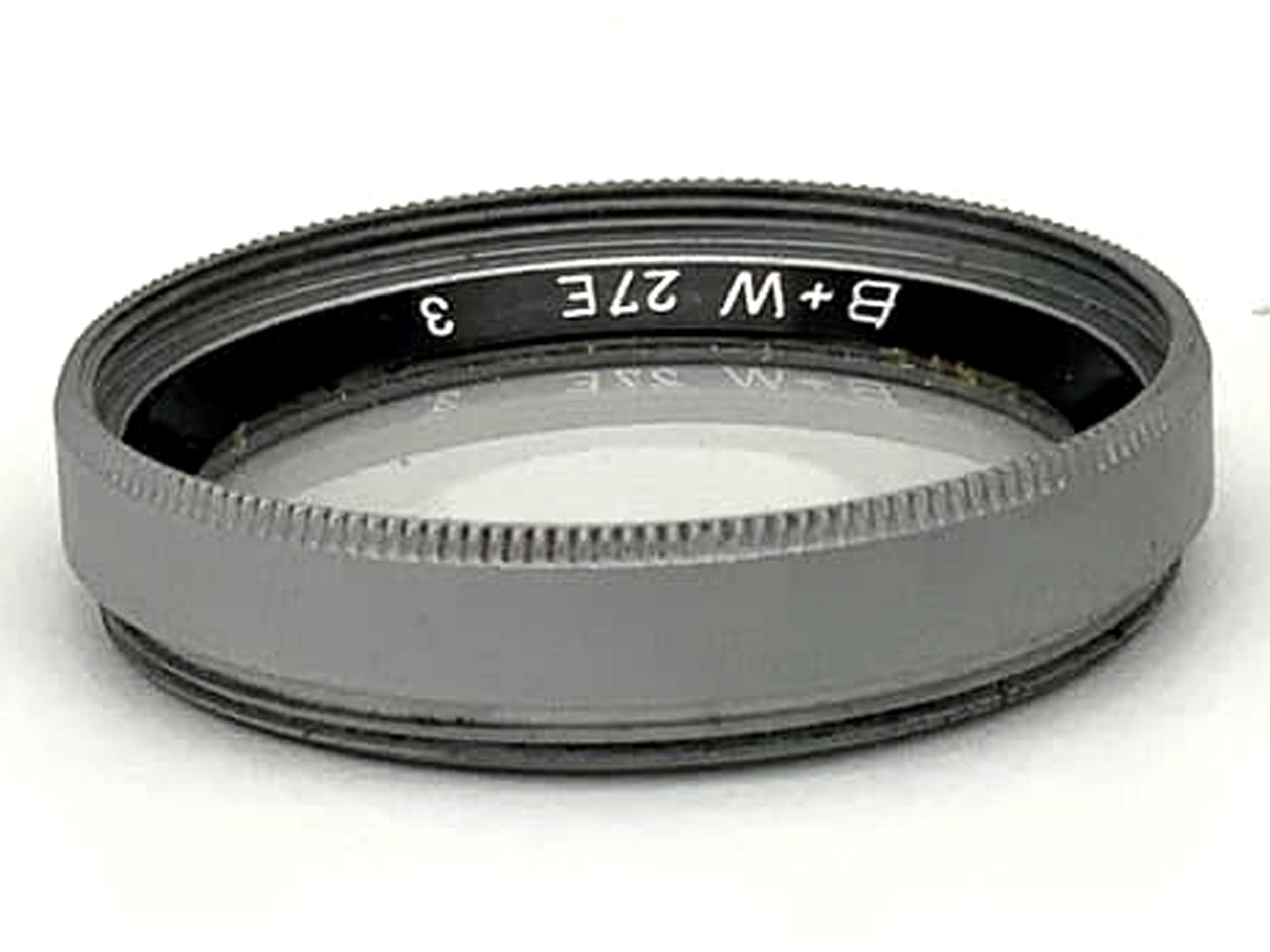 B+W Nahlinse 27E 3 Filter 27mm Kreisförmig Filtergewinde M27