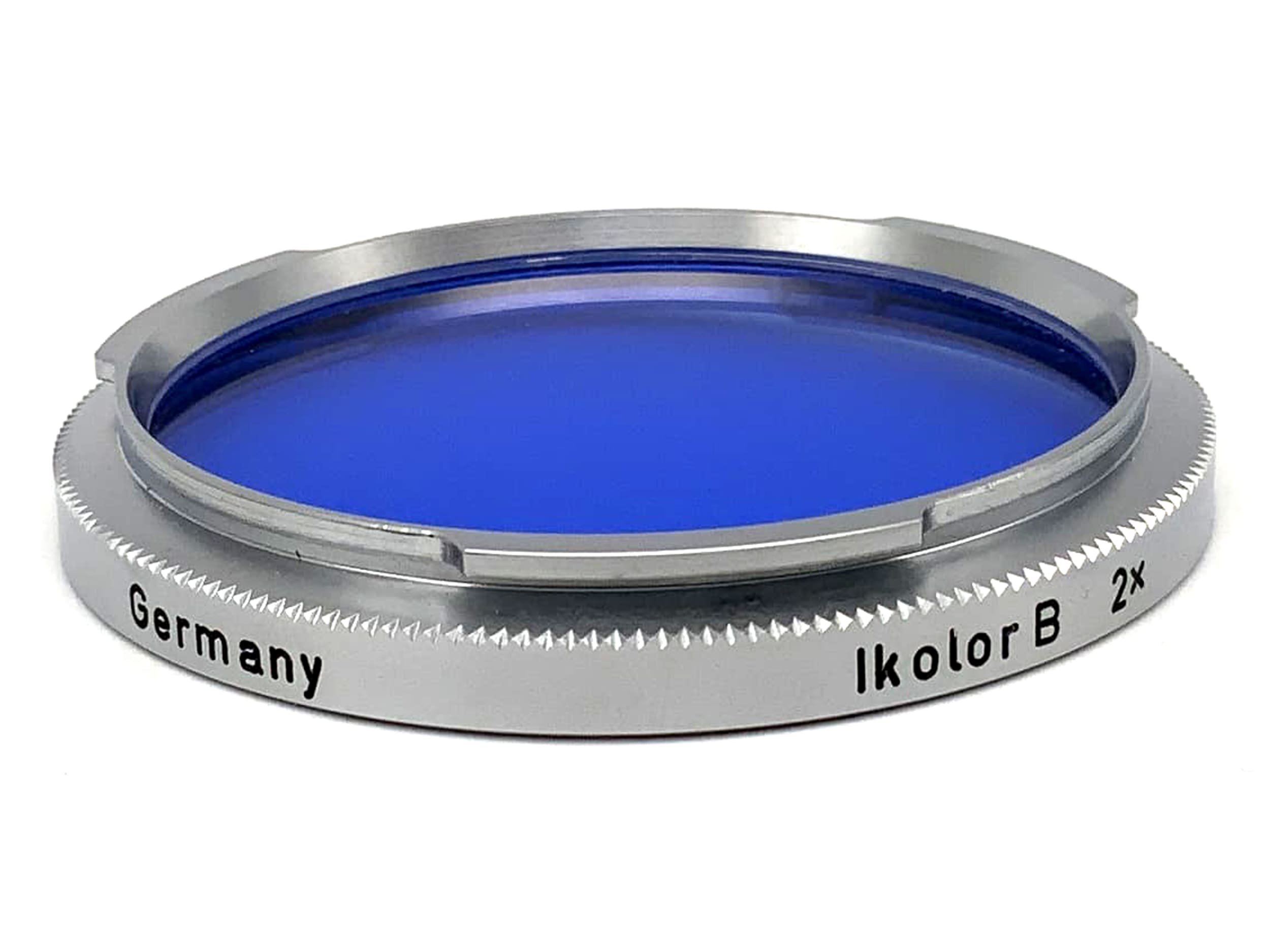 Zeiss Ikon Farbfilter Blau -1 B56 Ikolor B 2x Blue Filter Contarex Bajonett MCo