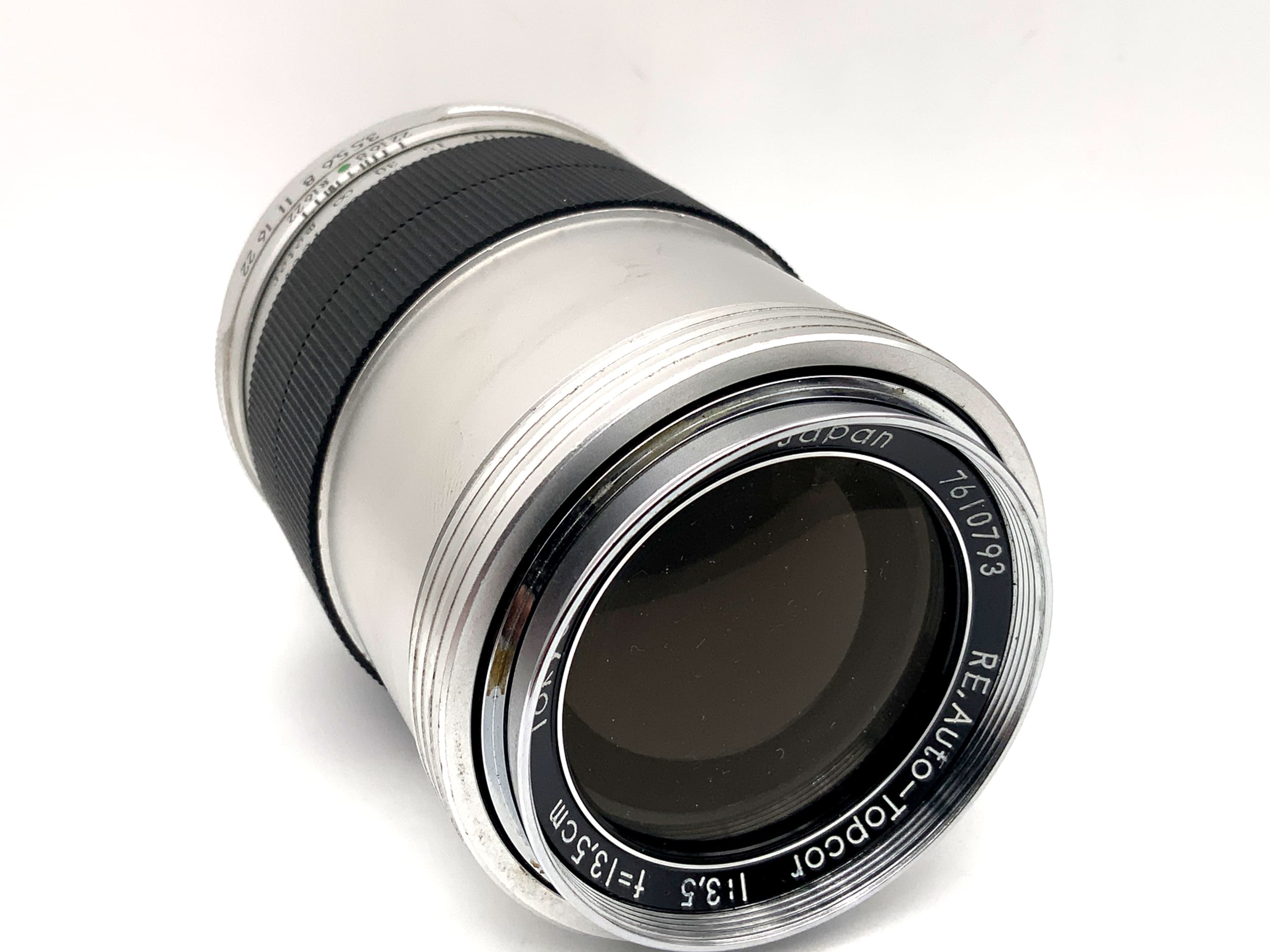 Tokyo Kogaku 13,5cm 1:3.5 Objektiv RE.Auto-Topcor Festbrennweite (Topcon)