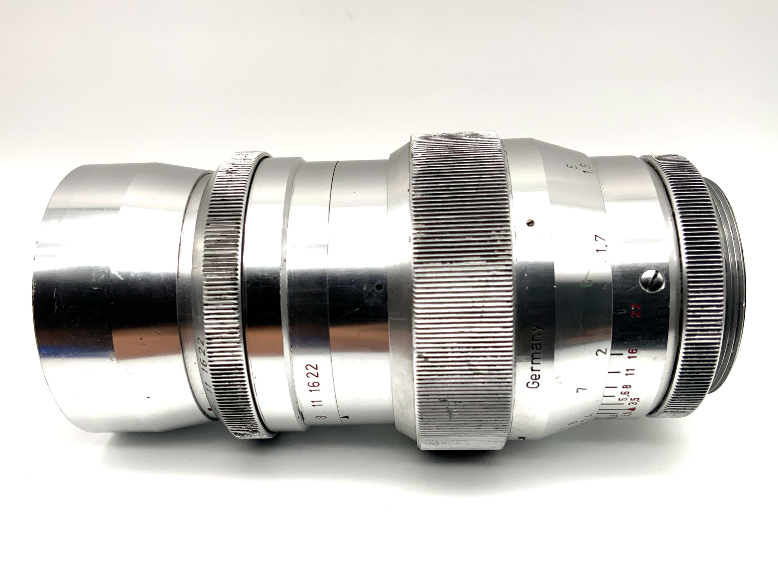 Isco Göttingen 135mm 1:3.5 Objektiv Westanar Festbrennweite (M42)