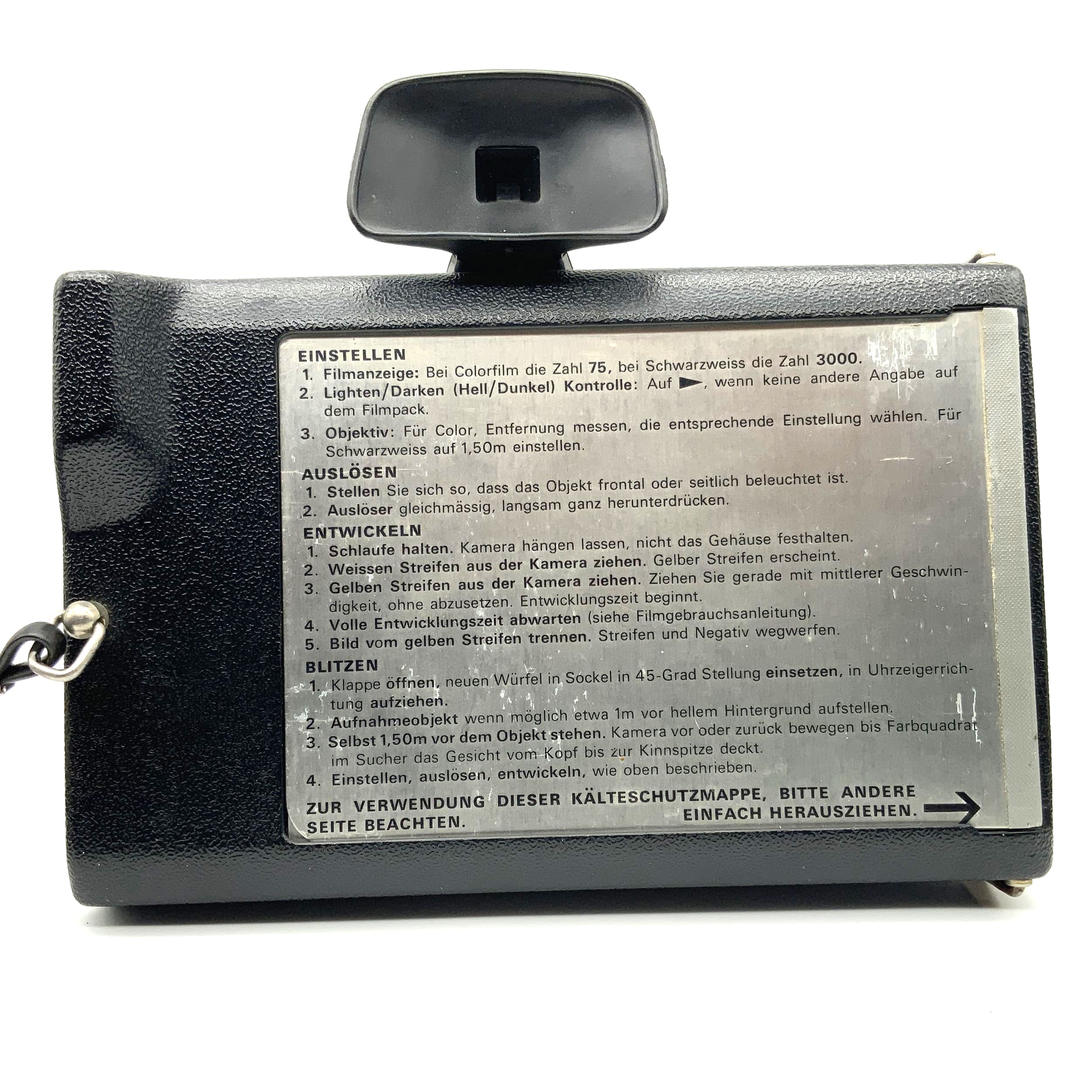 Polaroid Colorpack II Sofortbildkamera Polaroid Land Camera 80 / 100 Film