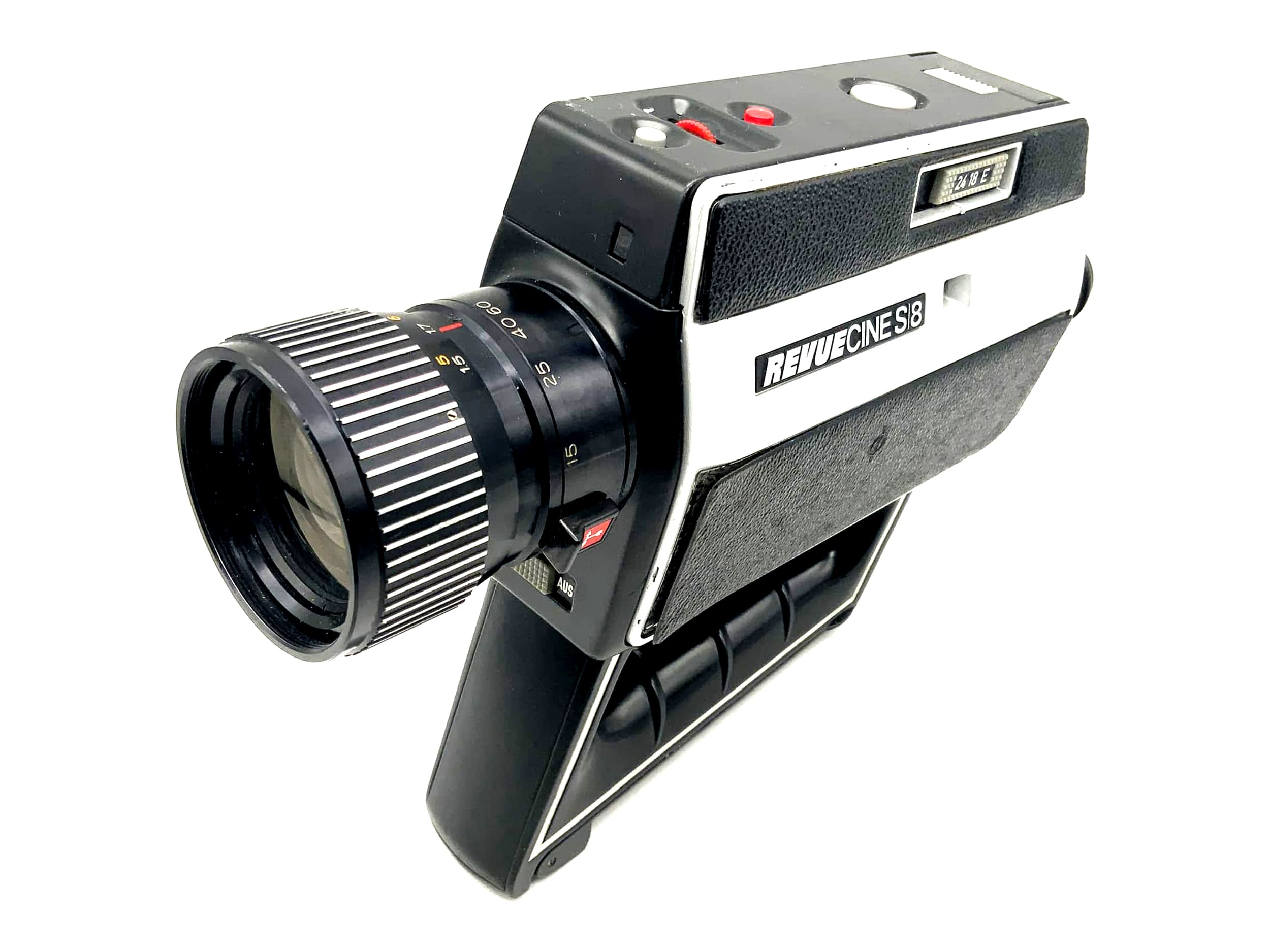 Revue cine S8 Filmkamera mit Revue Reflex 1,8/7.5-60 Super 8 Kamera movie camera