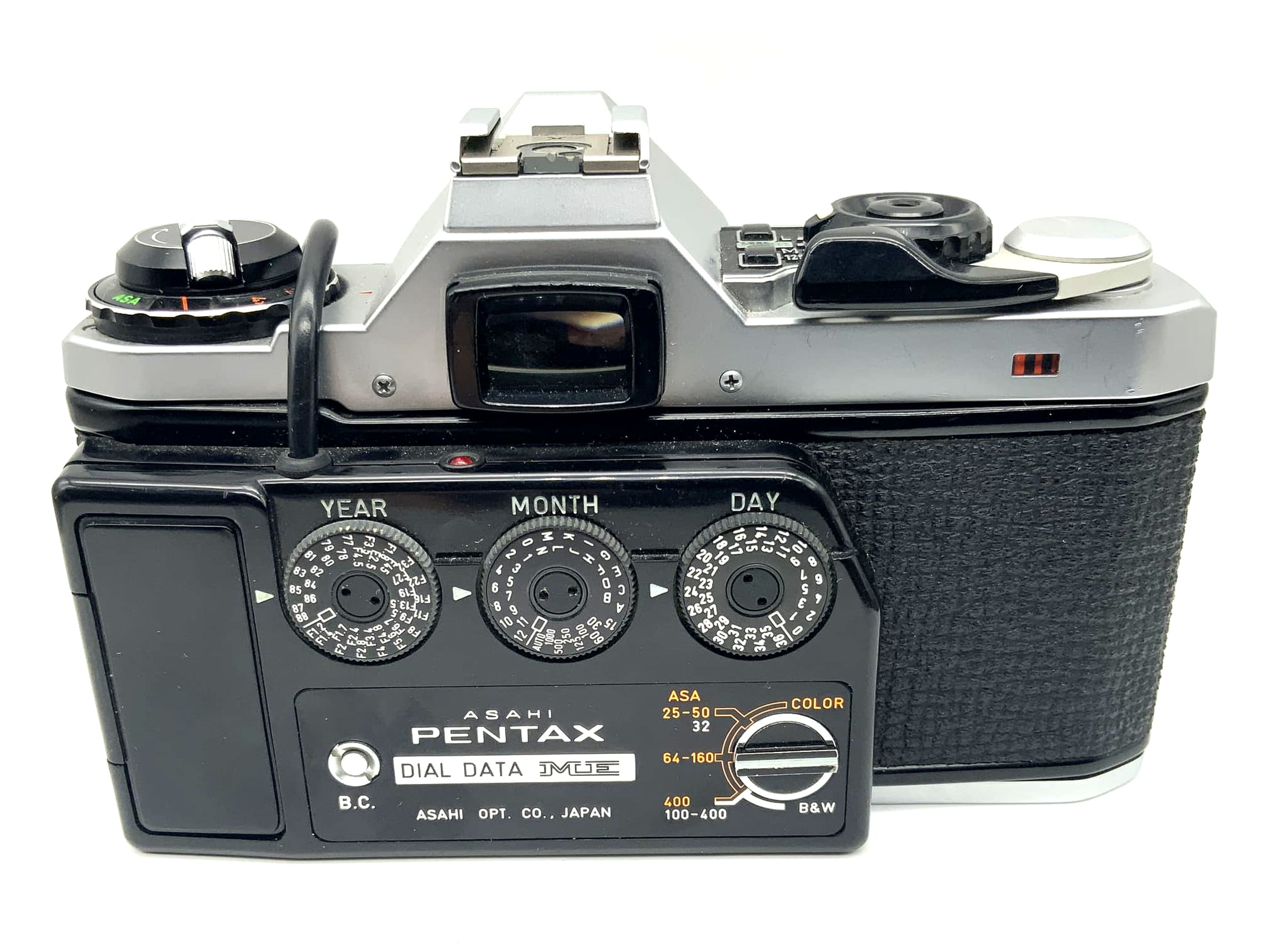 Asahi Pentax ME super 35mm SLR analog mit Databack (Dial Data ME)  (Pentax K)