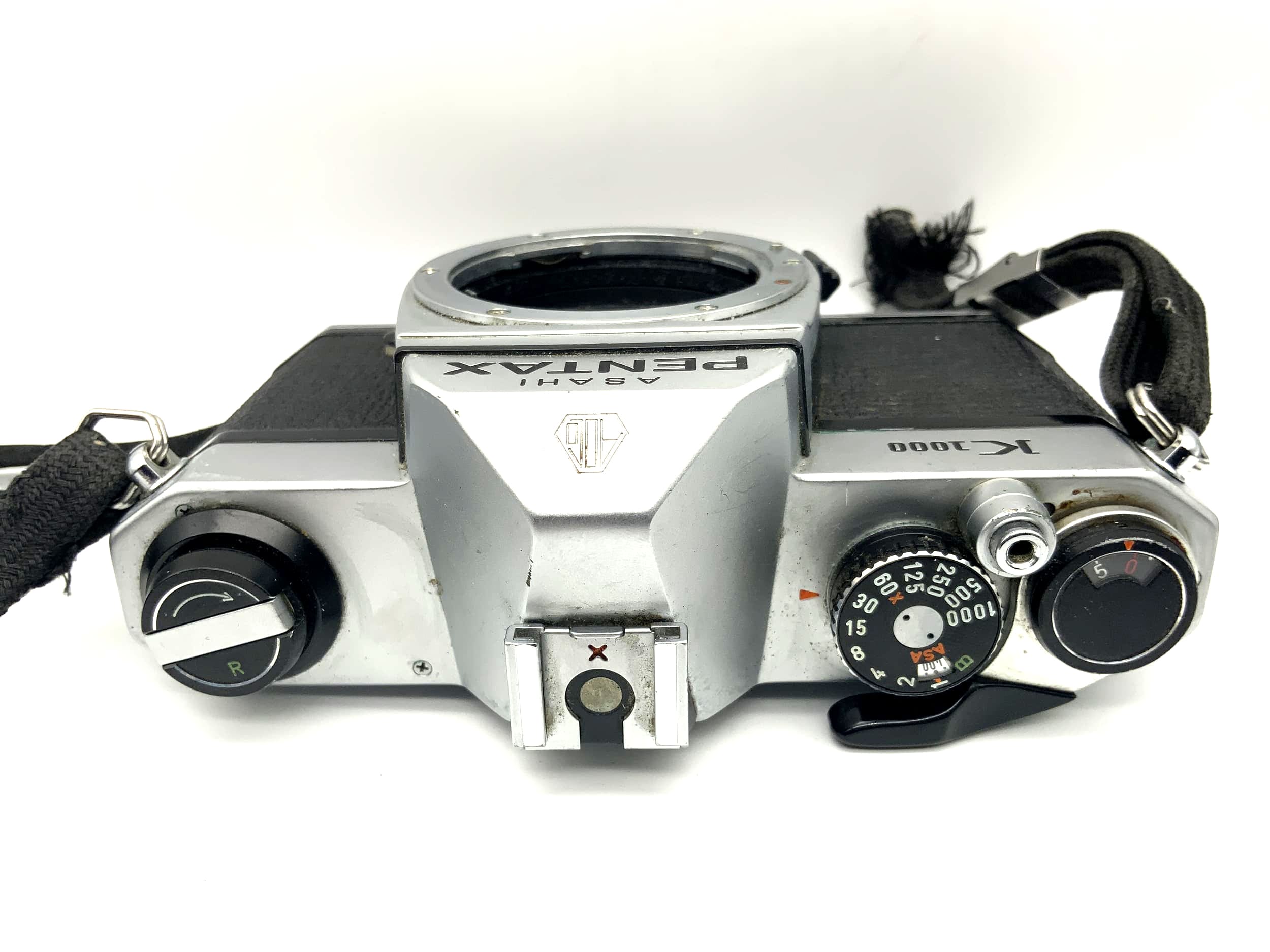 Asahi Pentax K1000 35mm Spiegelreflexkamera SLR analog Body Gehäuse (Pentax K)