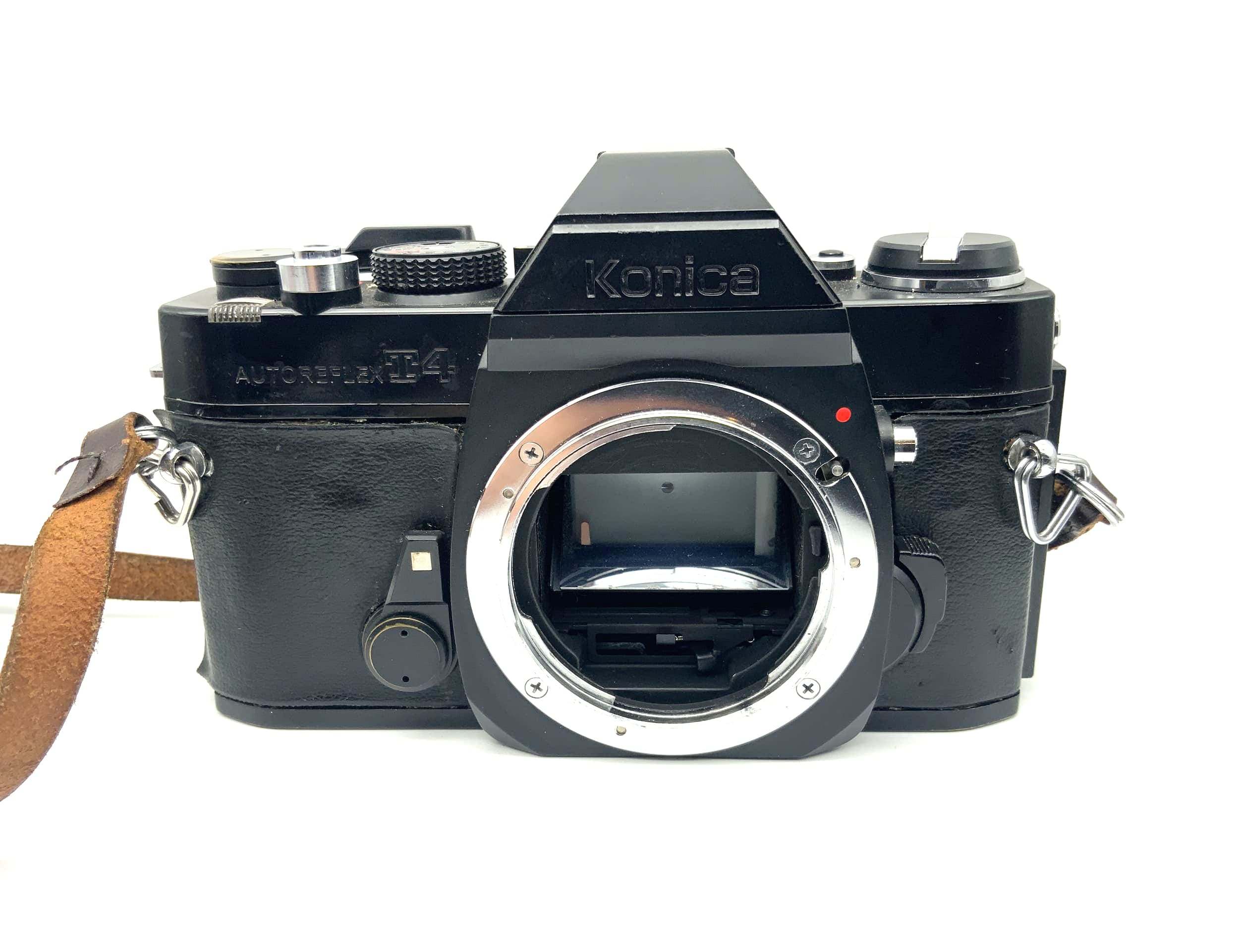 Konica Autoreflex T4 35mm Spiegelreflexkamera SLR analog Body (Konica AR)