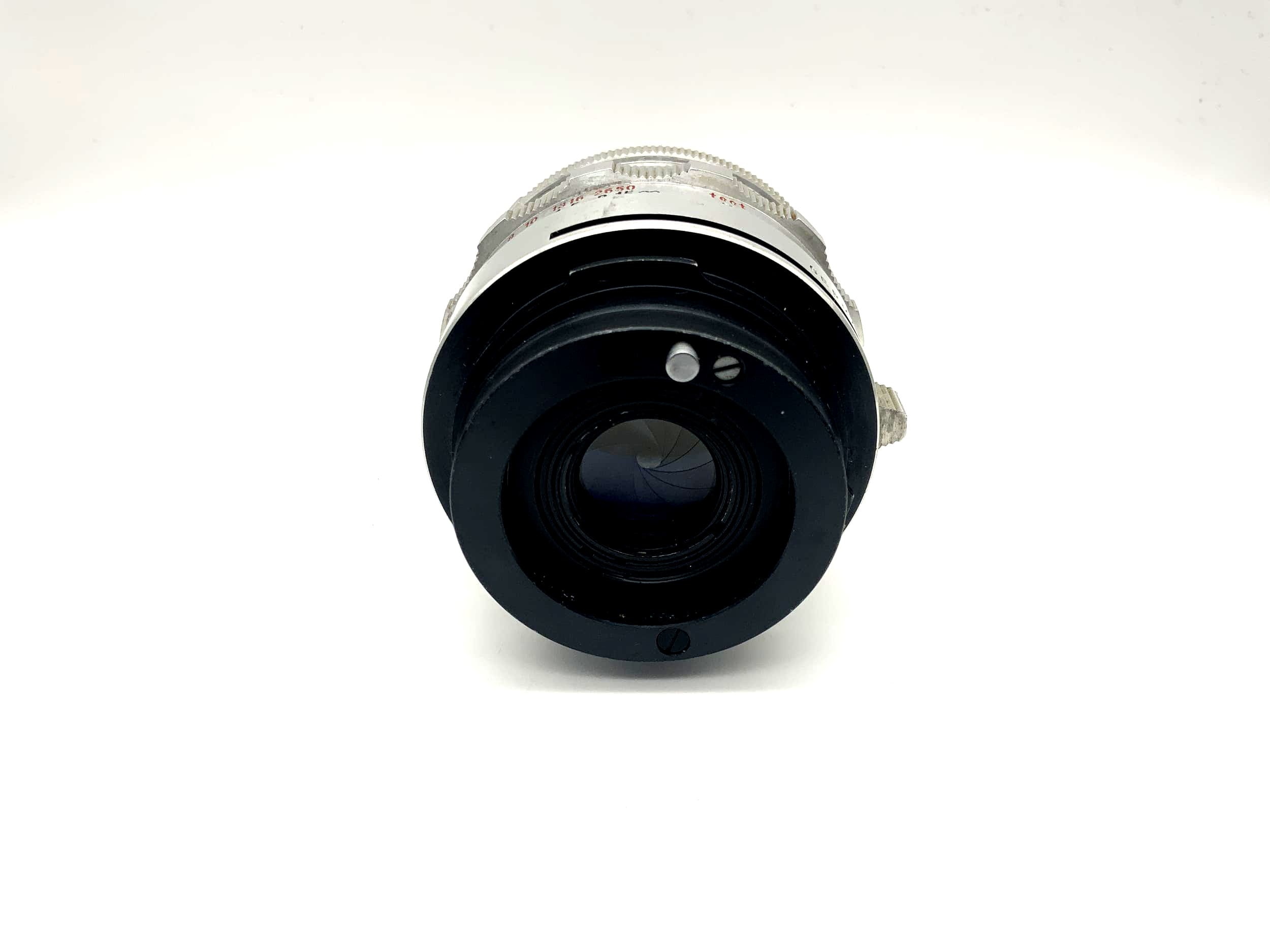 Carl Zeiss 50mm 1:2.8 Objektiv Tessar Kamera Camera Lens (Praktina)