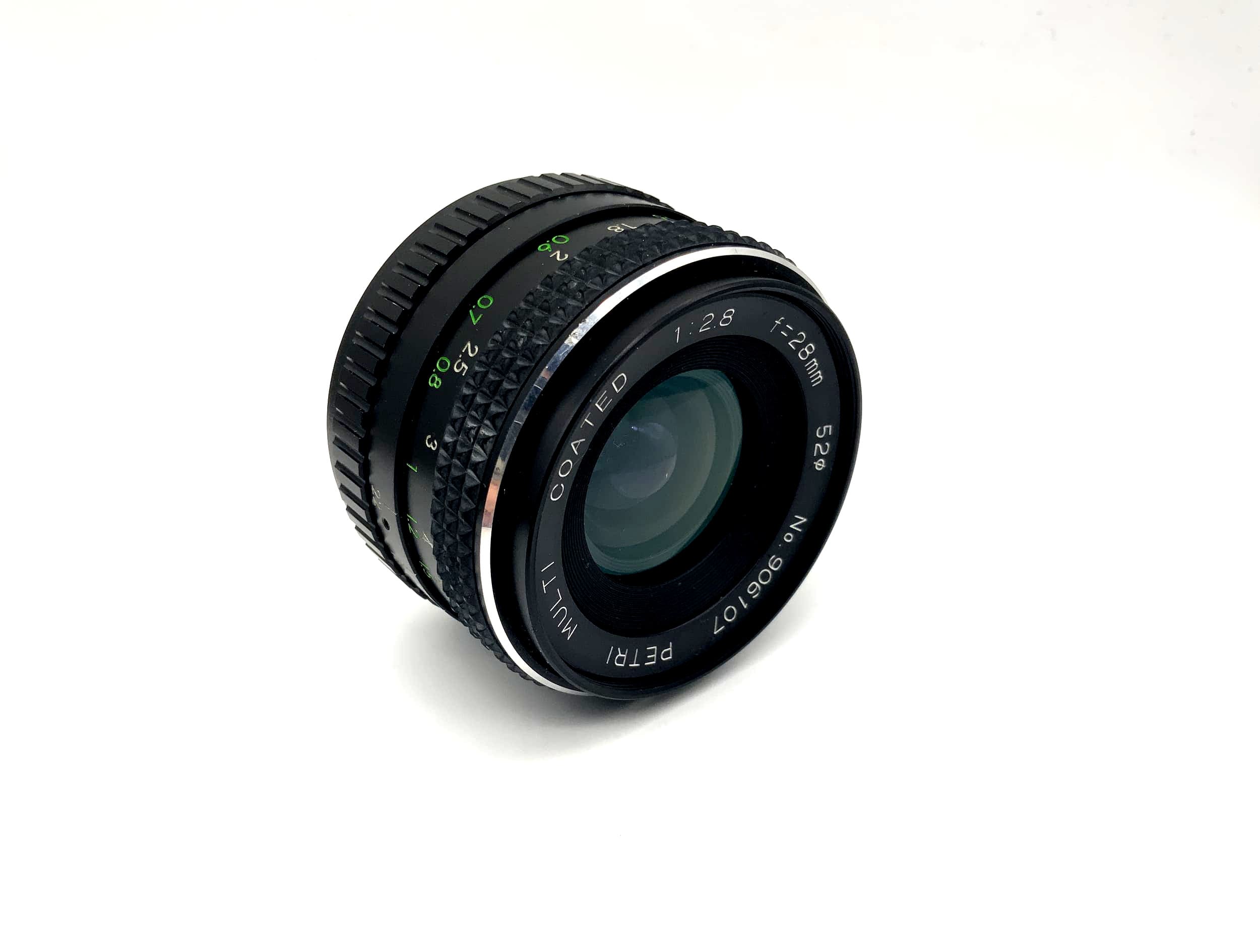 Petri 28mm 1:2.8 Objektiv Multi Coated Kamera Camera Lens (Pentax K)