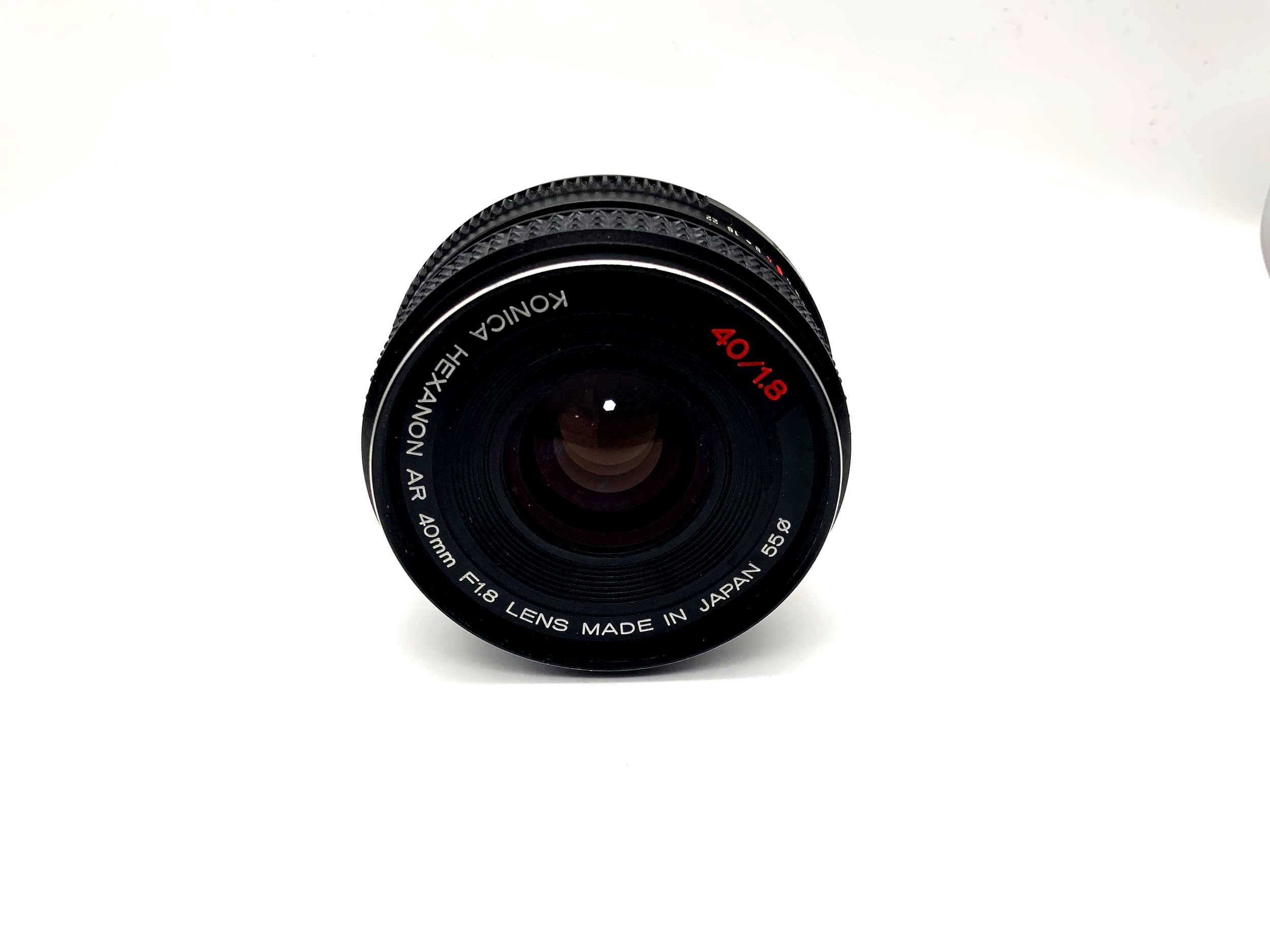 Konica 40mm 1:1.8 Objektiv Hexanon AR Pancake Kamera Camera Lens (Konica AR)