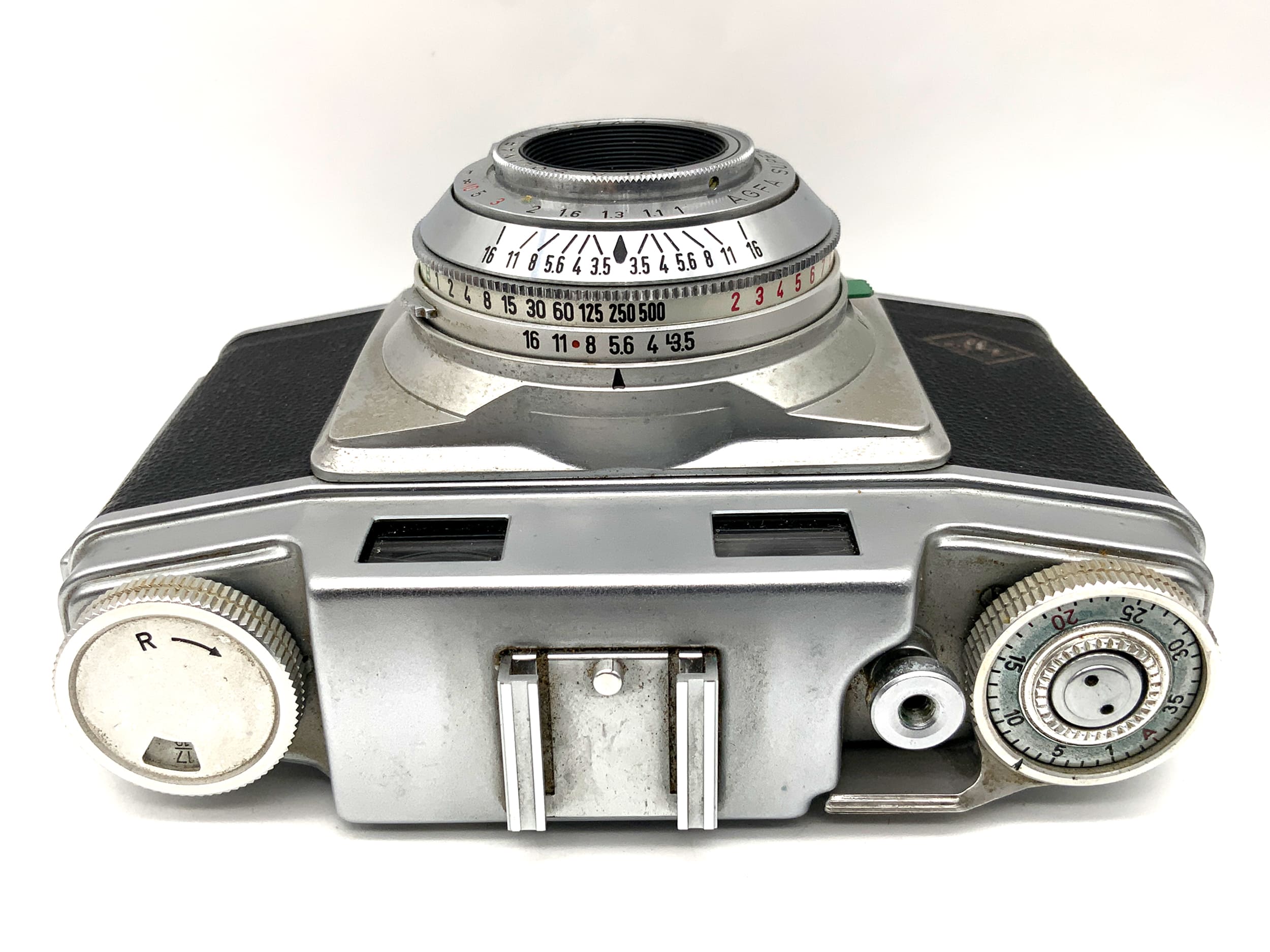 Agfa Super Silette Sucherkamera Solinar 1:3.5/45mm Synchro-Compur Analogkamera