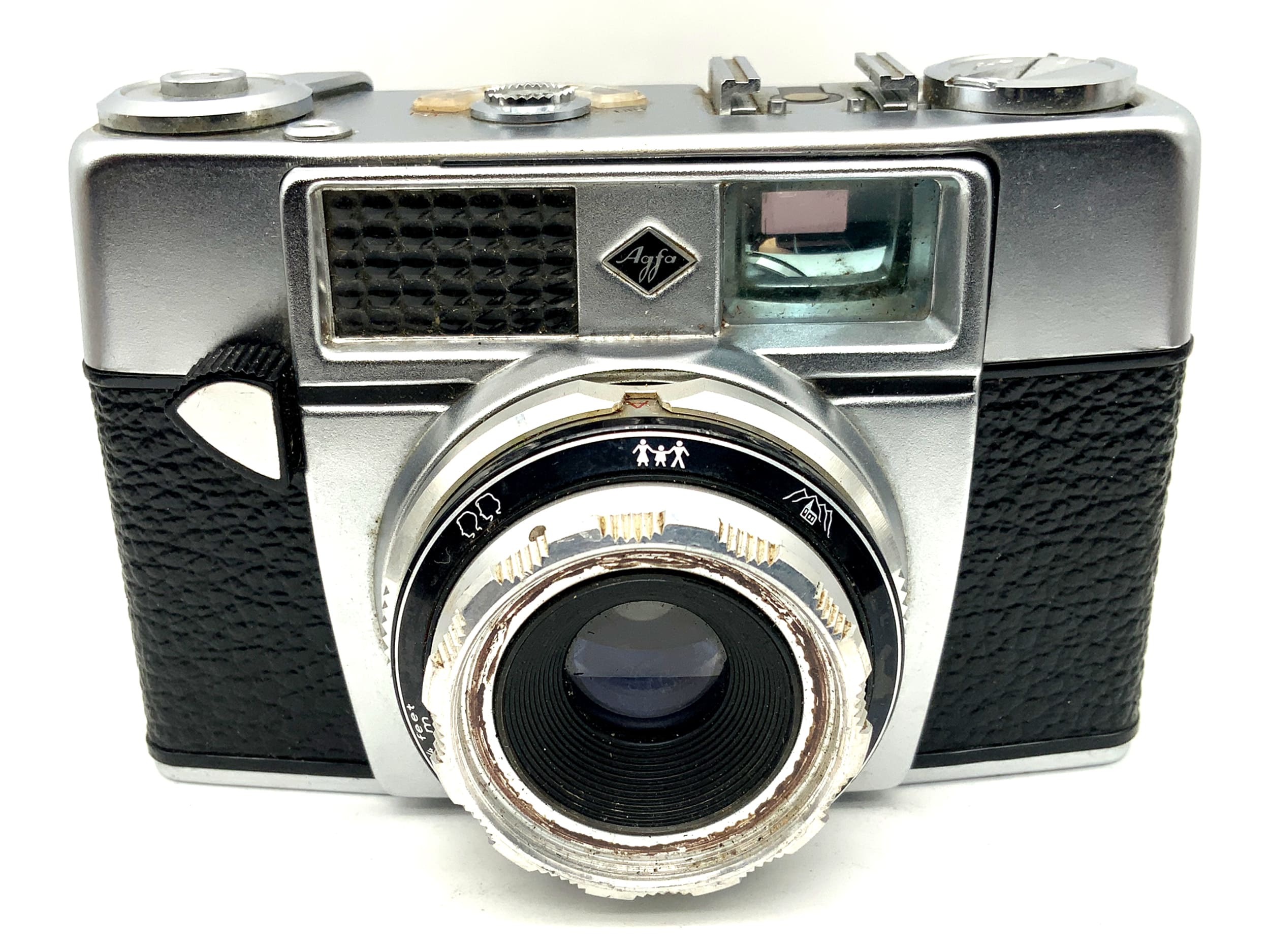 Agfa Optima Ia Sucherkamera mit Color-Agnar 1:2.8/45mm Analogkamera