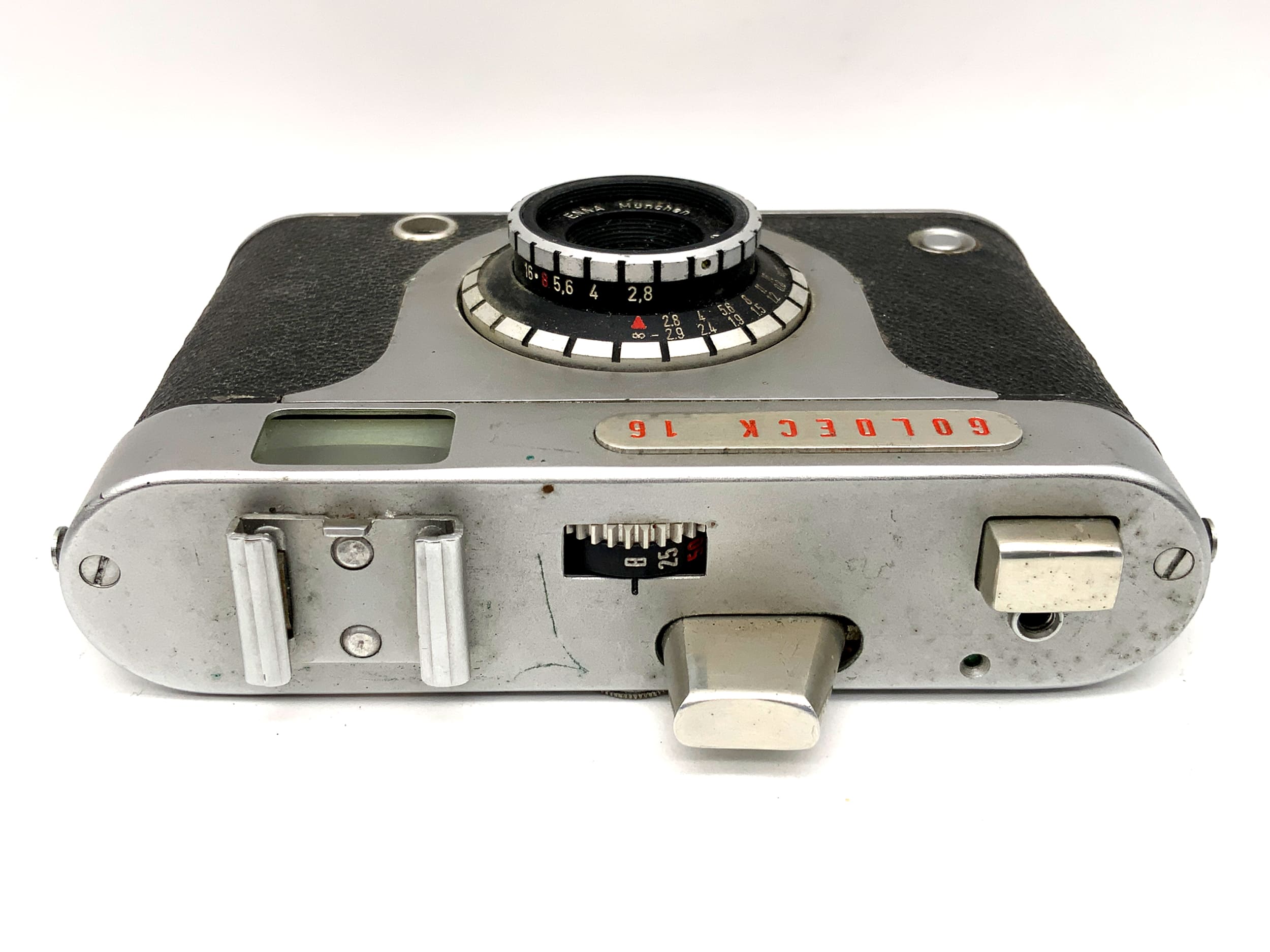 Goldammer Goldeck 16 Sucherkamera mit Enna Color-Ennit 1:2.8/20mm Analogkamera